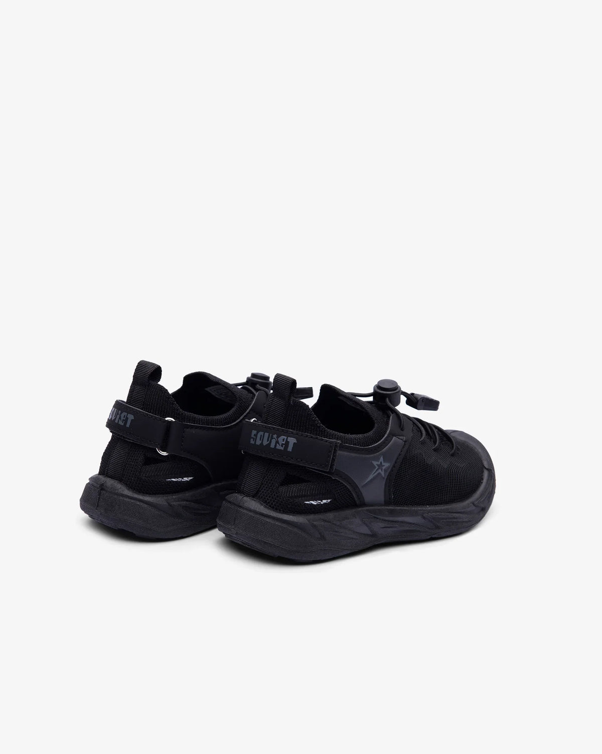 Kids Midnight Adventure Sandal by Soviet, navy blue footwear with adjustable straps and sturdy soles for outdoor play.