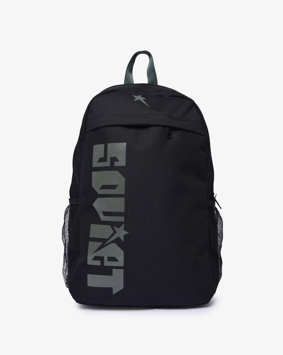 Soviet Warriors backpack designed for accessories, featuring a rugged military-inspired look with adjustable straps and multiple compartments.