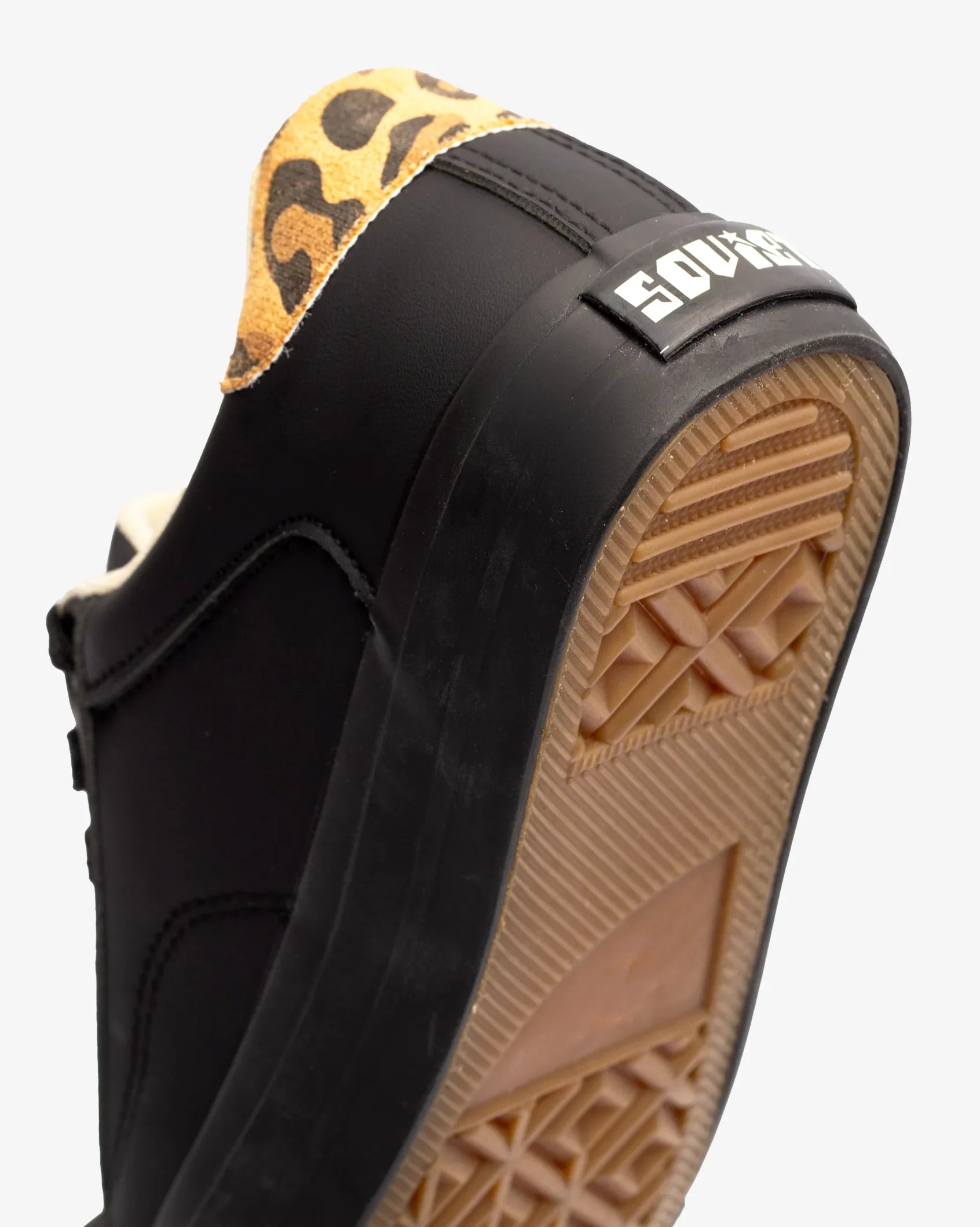 Soviet Ladies Persia low cut leopard print sneaker showing stylish leopard pattern and casual footwear design.