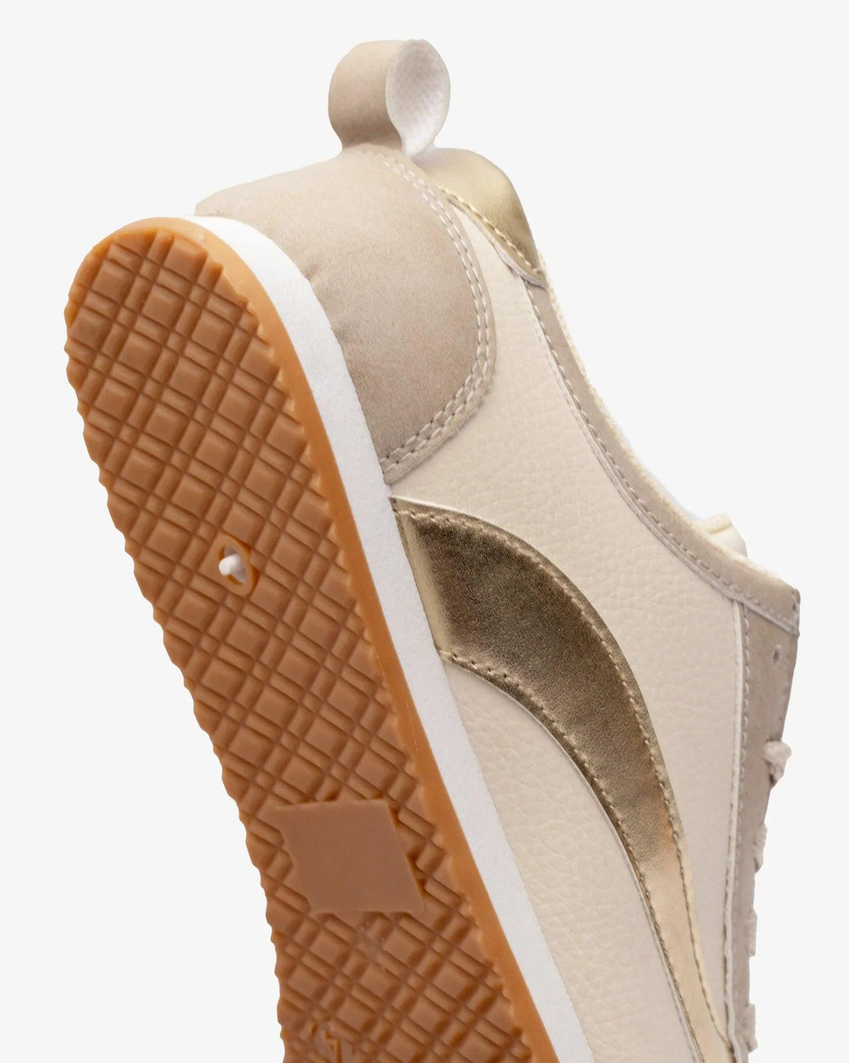Soviet Ladies Kaylee low cut sneaker showing white canvas upper, lace-up design, and rubber sole on a plain background.