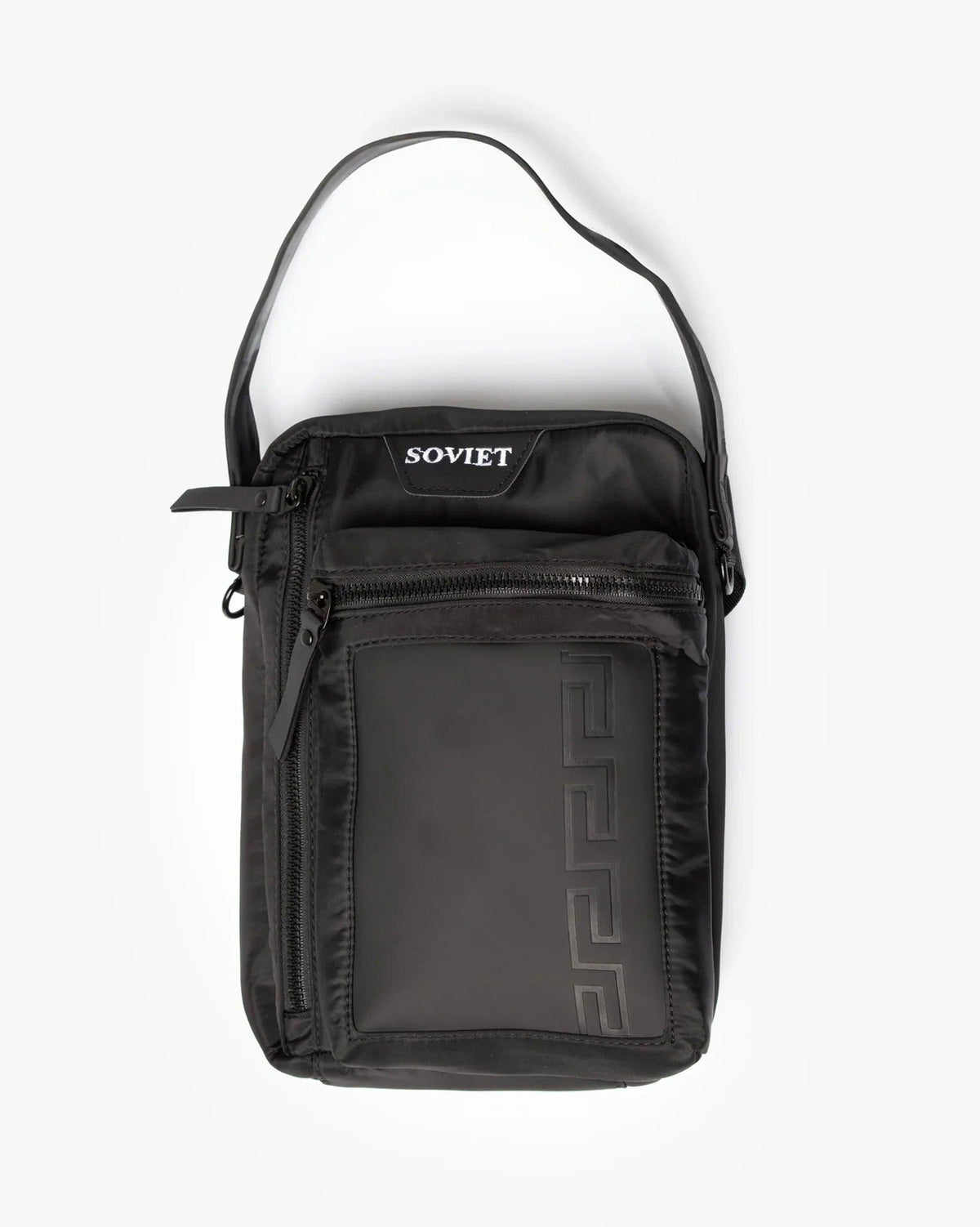 Unisex PU cross body bag from Soviet, featuring a sleek design and adjustable strap, perfect for everyday accessories.