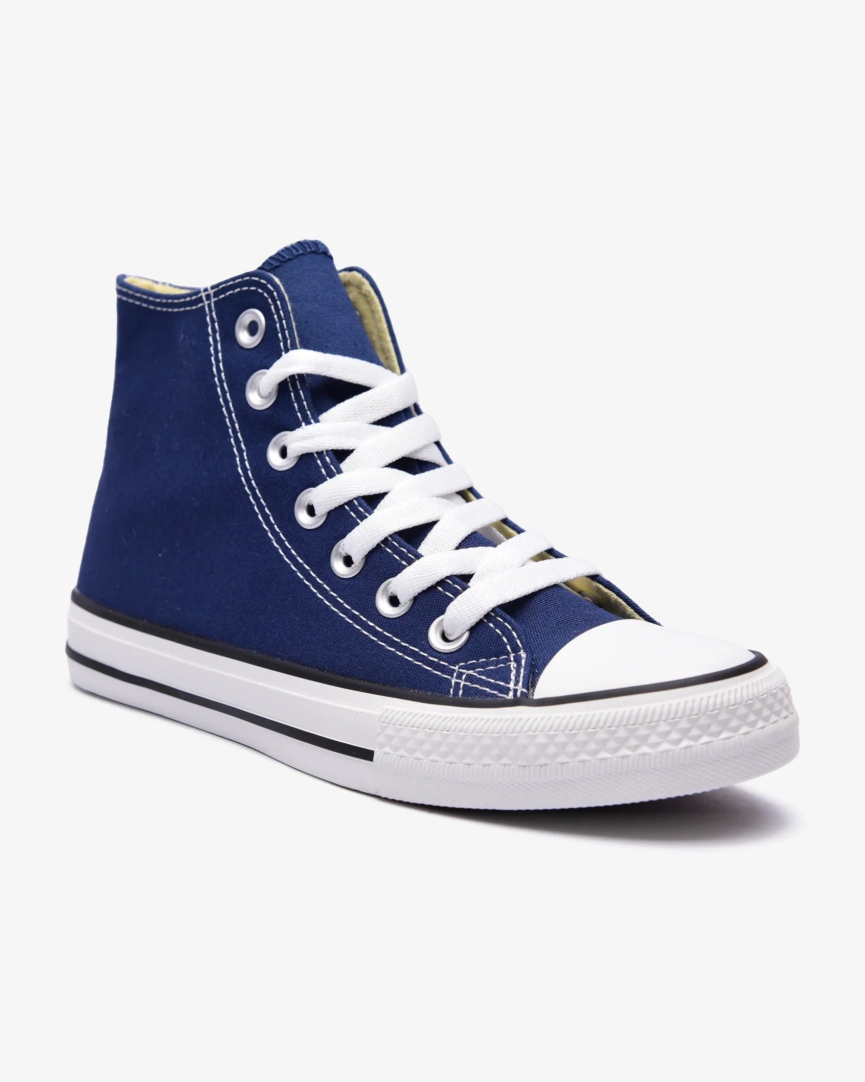Ladies Viper - Hi Cut Canvas Sneaker - Soviet Denim