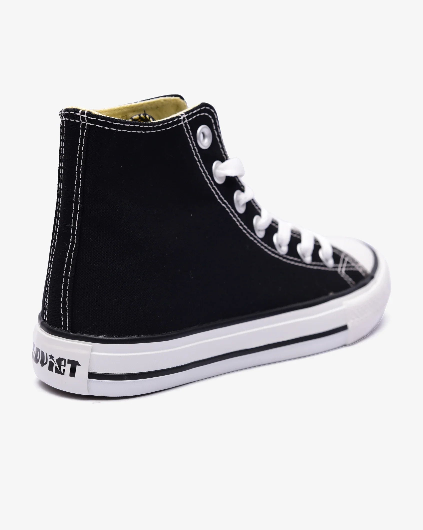Ladies Viper - Hi Cut Canvas Sneaker - Soviet Denim