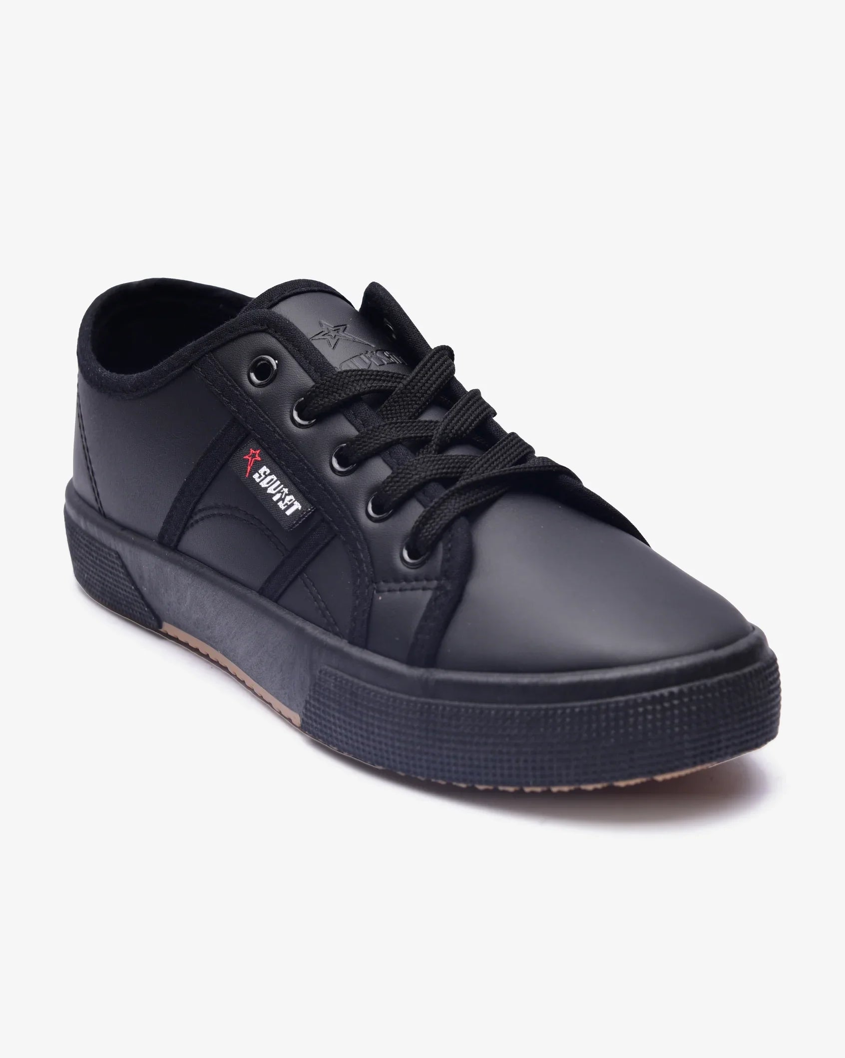 Ladies Rosewood - Low Cut PU Sneaker - Soviet Denim