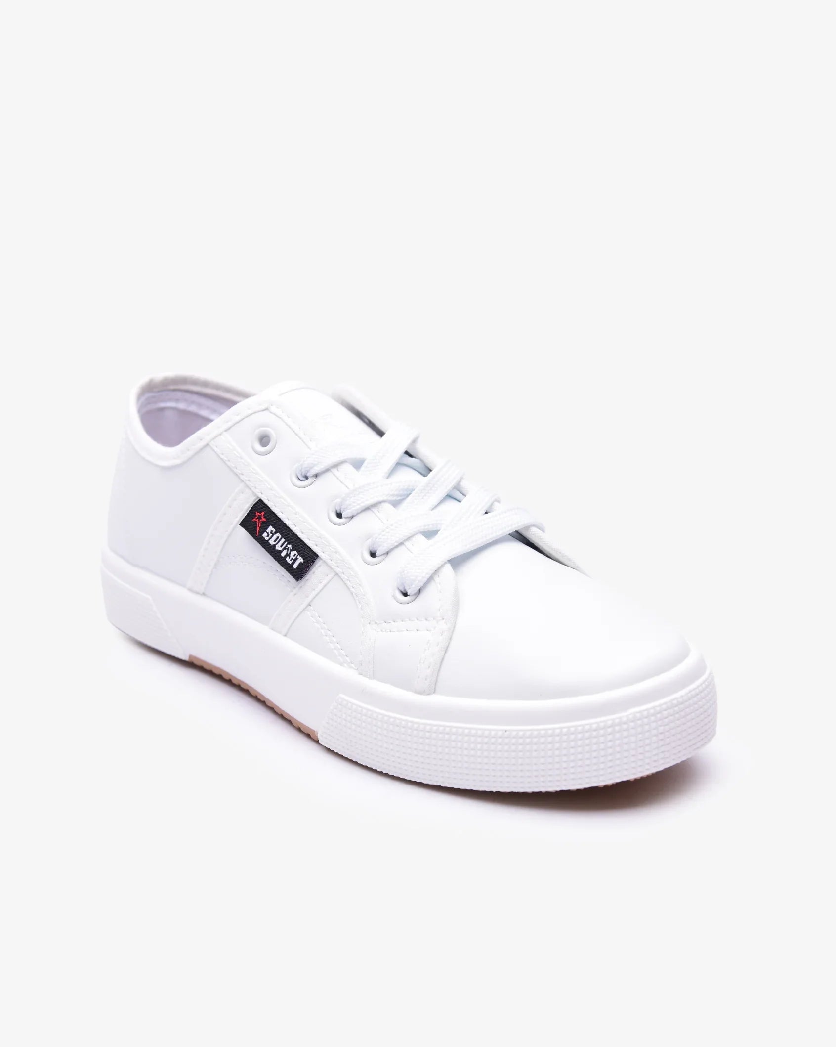 Ladies Rosewood - Low Cut PU Sneaker - Soviet Denim