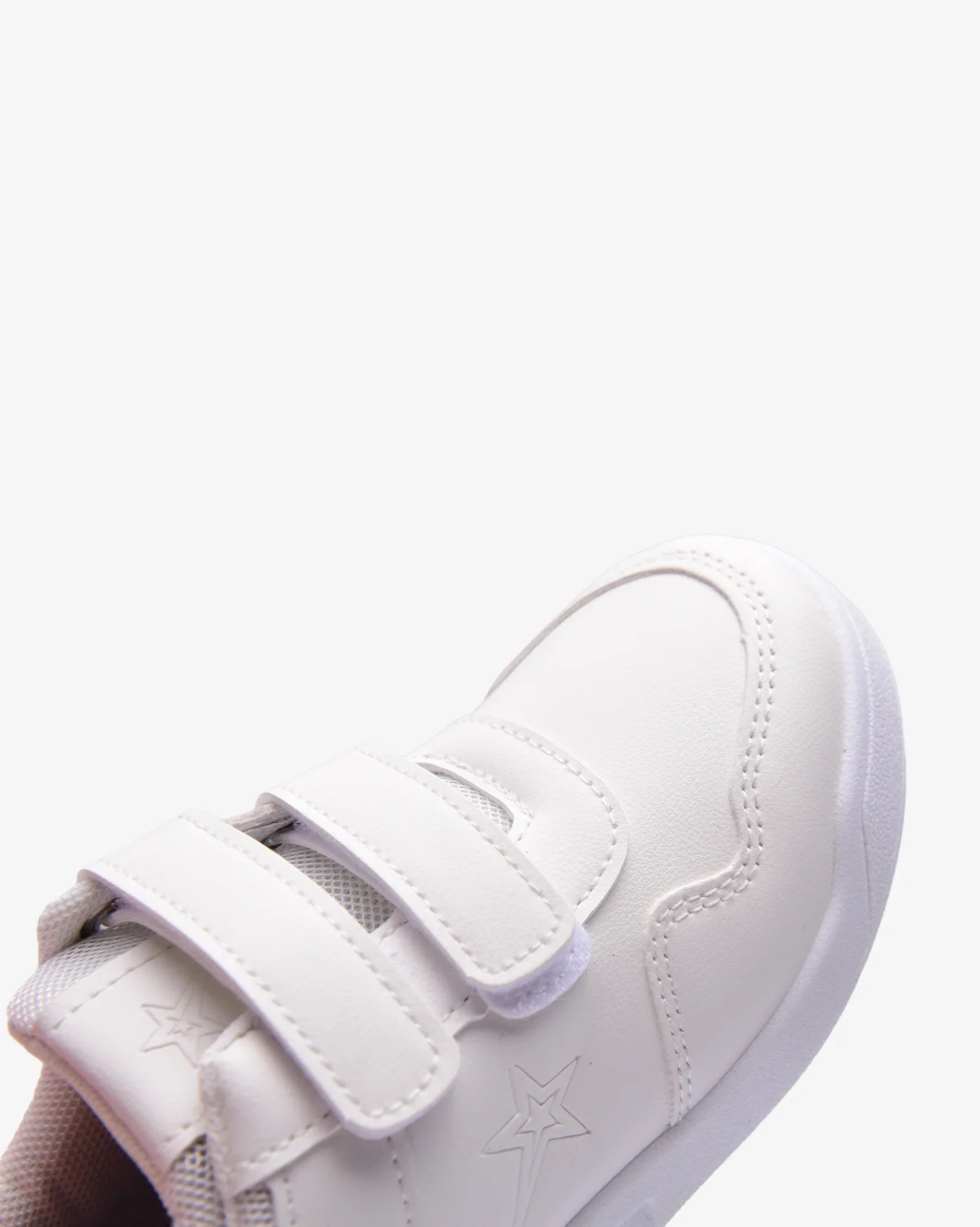 Infants Samara - Velcro PU Sneaker - Soviet Denim