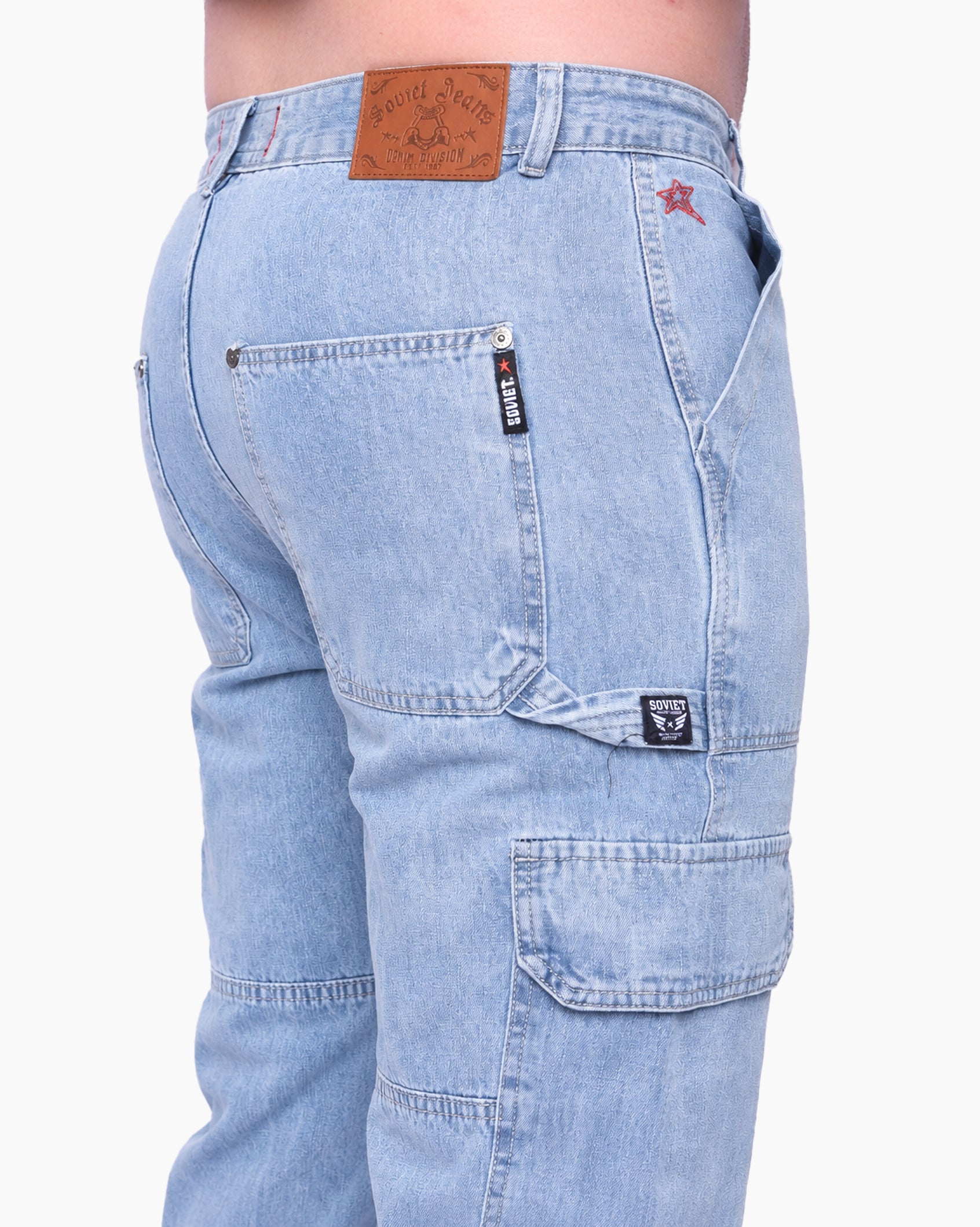 Mens Rhythm - Cargo Jeans
