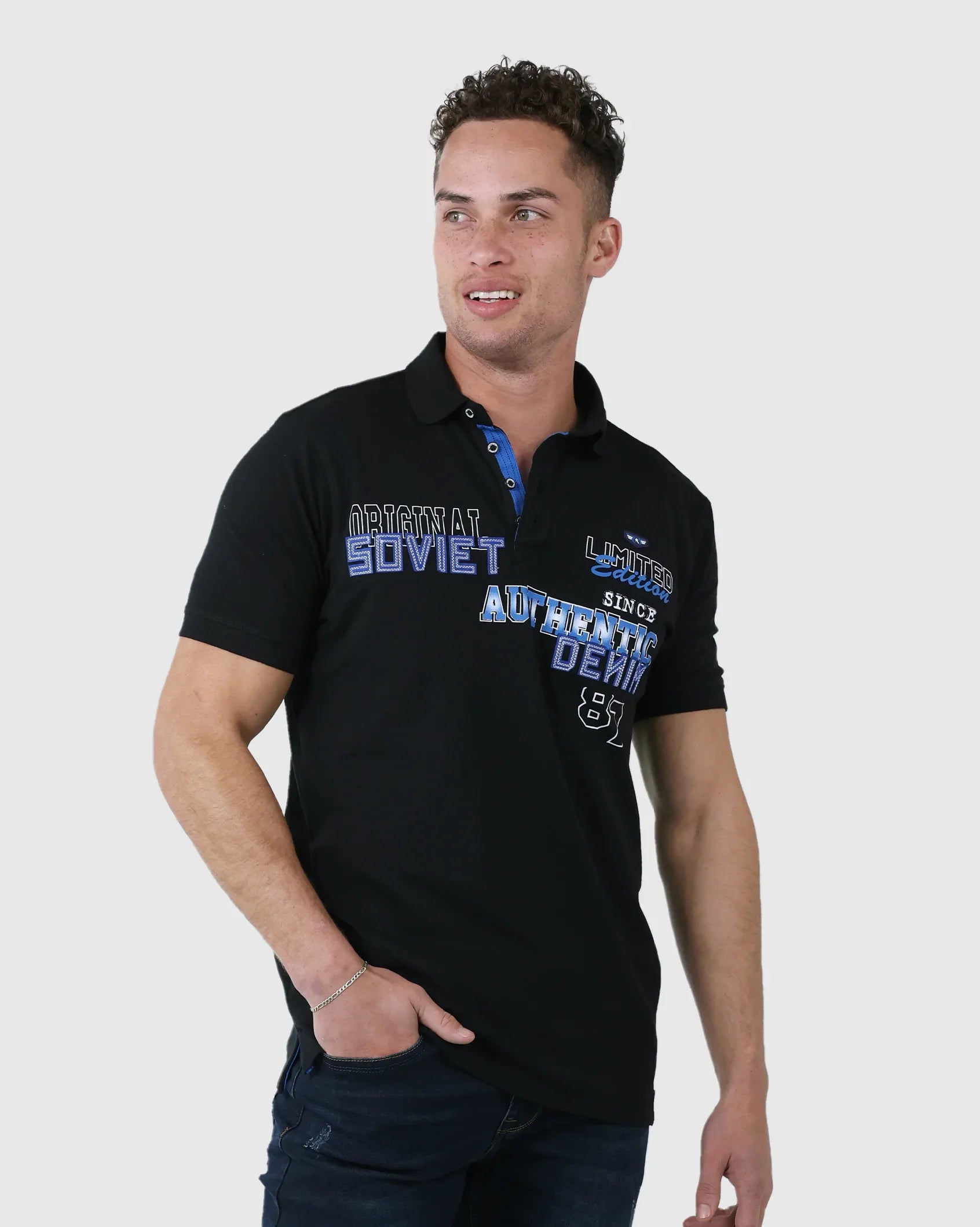 Mens Ace - Graphic Golfer