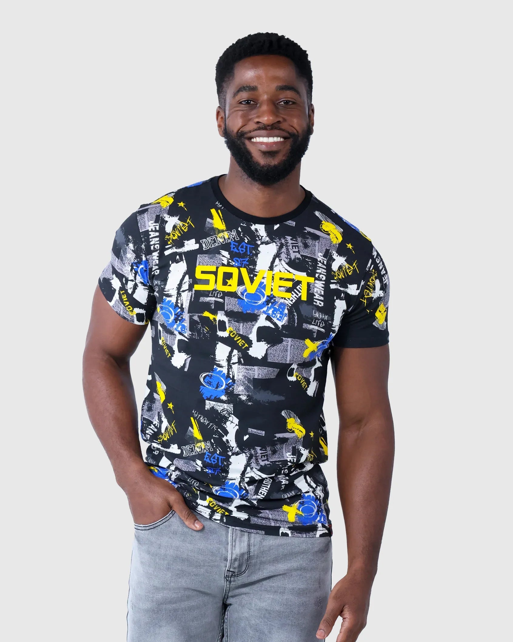 Mens Adan - Print Tee