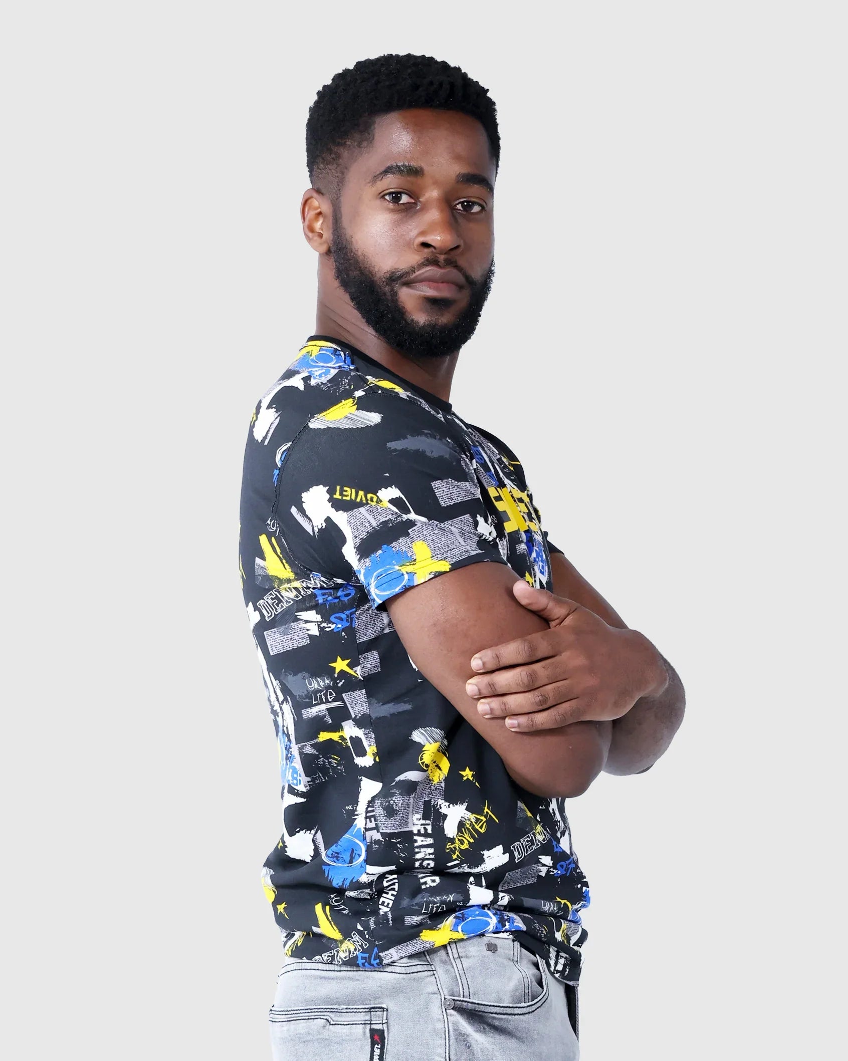 Mens Adan - Print Tee