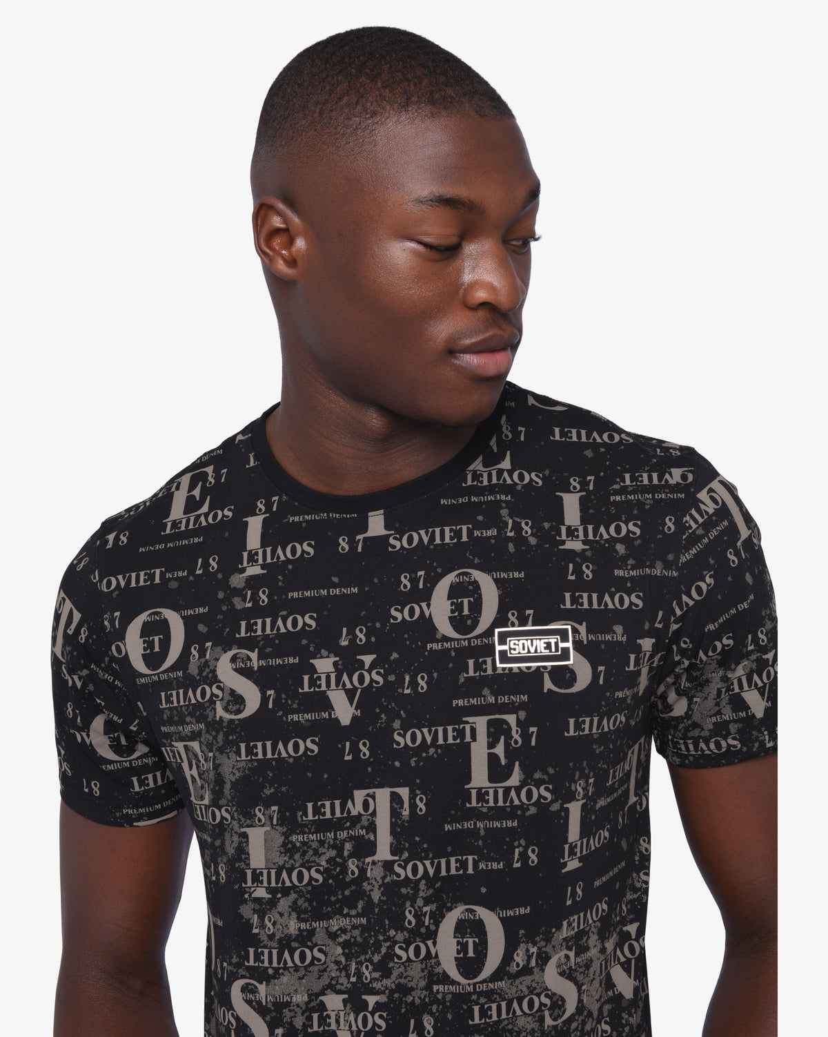 Mens Norton - Short Sleeve Rotary Print T-Shirt