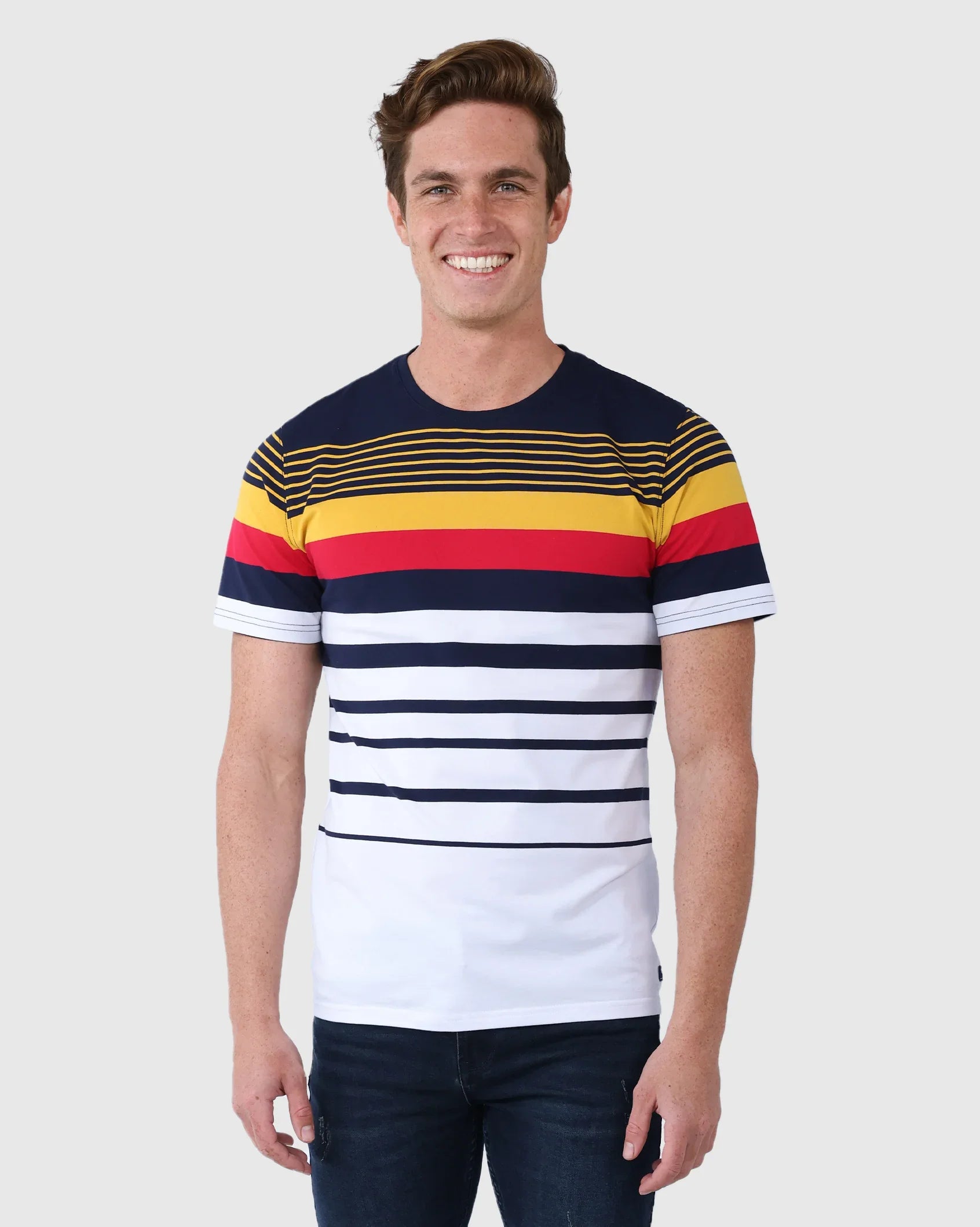 Mens Atomic - Striped Tee