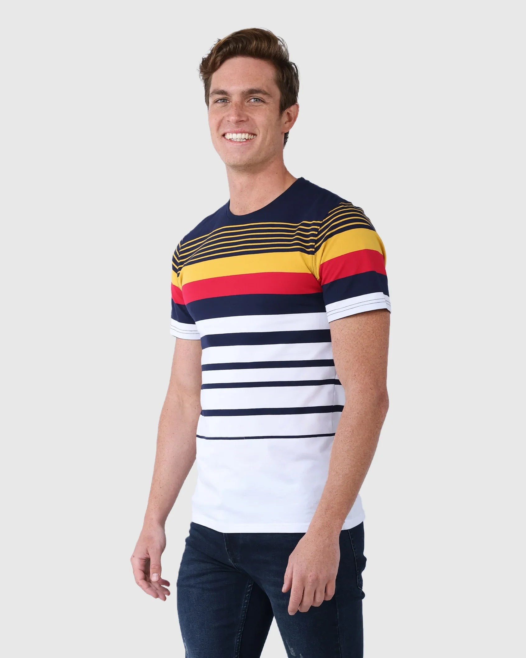 Mens Atomic - Striped Tee