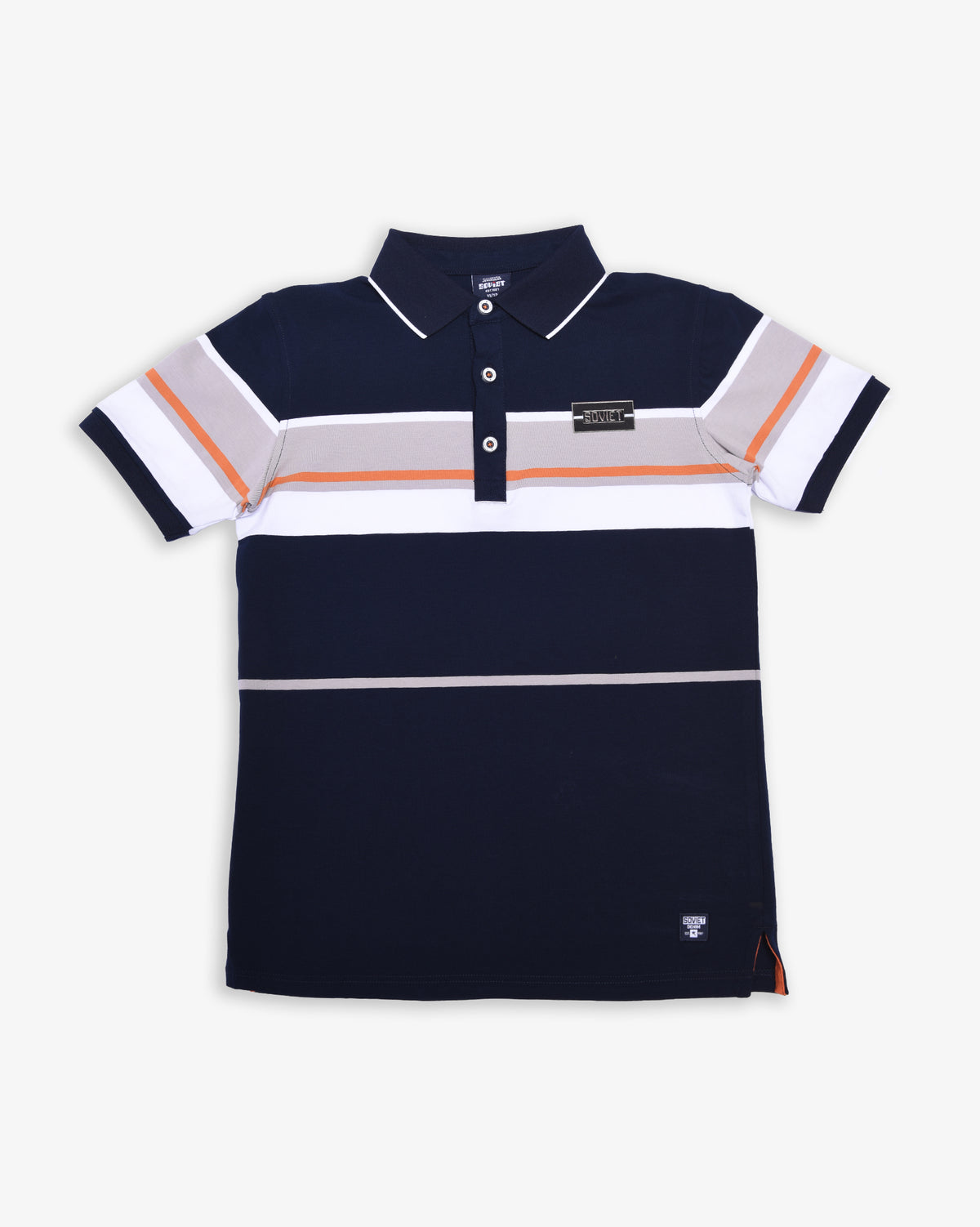 Boys Bruce - Short Sleeve Yarn-Dye Golfer