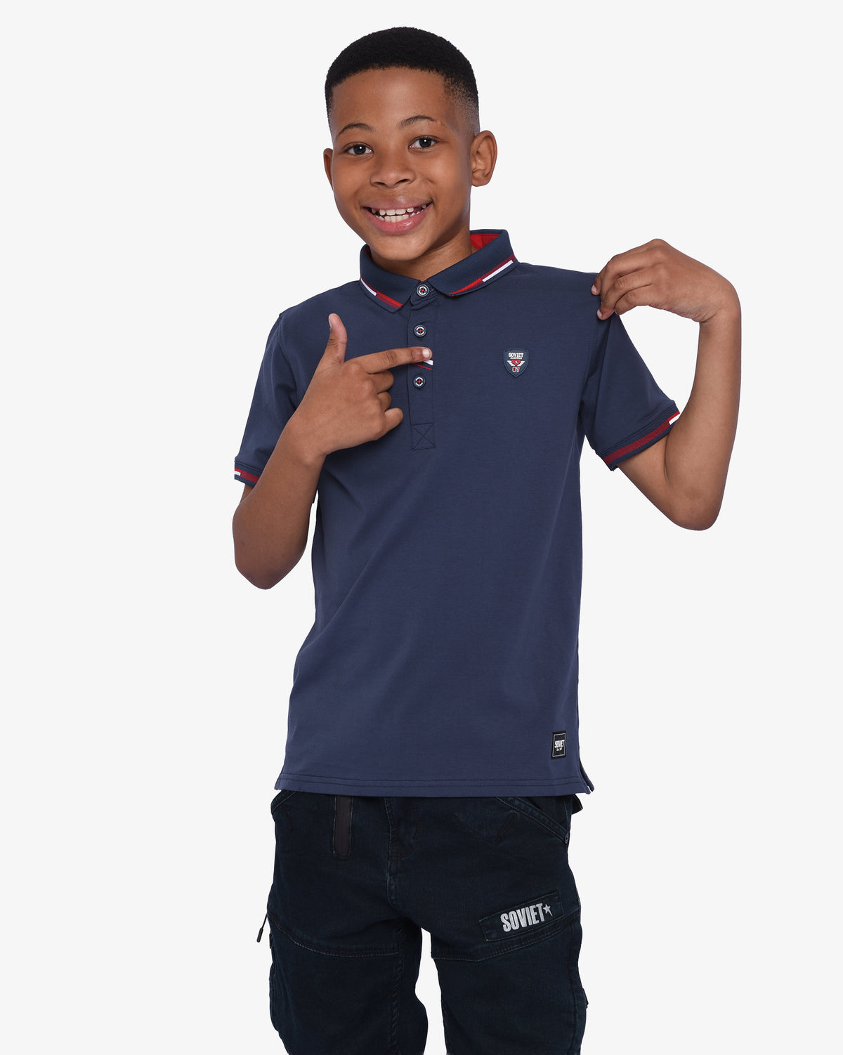 Boys Jude - Short Sleeve Fashion Golfer