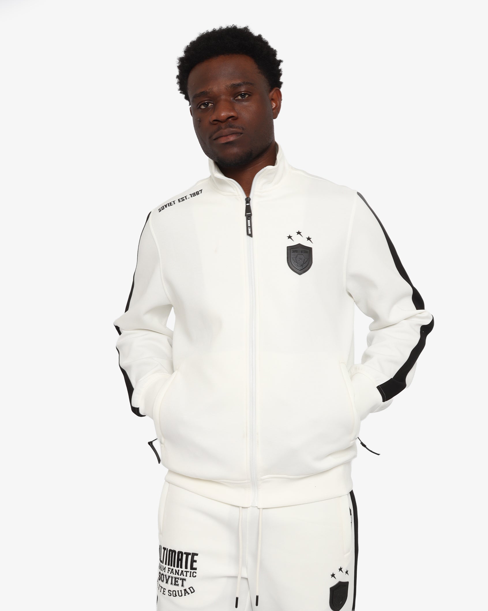 Mens Calvin - Track Jacket - Soviet Denim