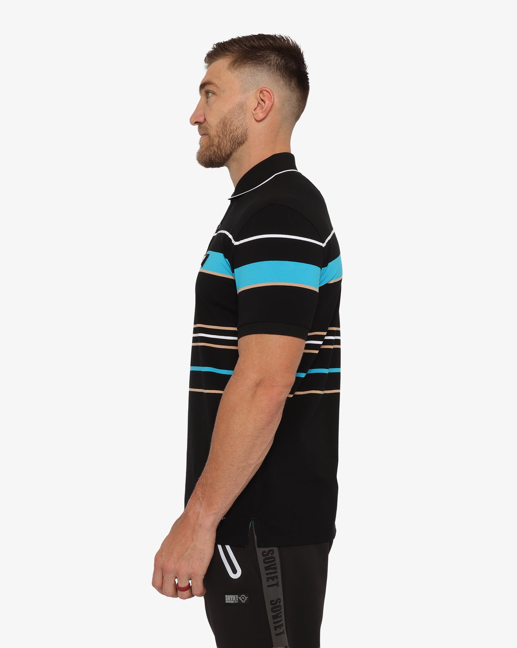 Mens Danvers - Stripe Golfer