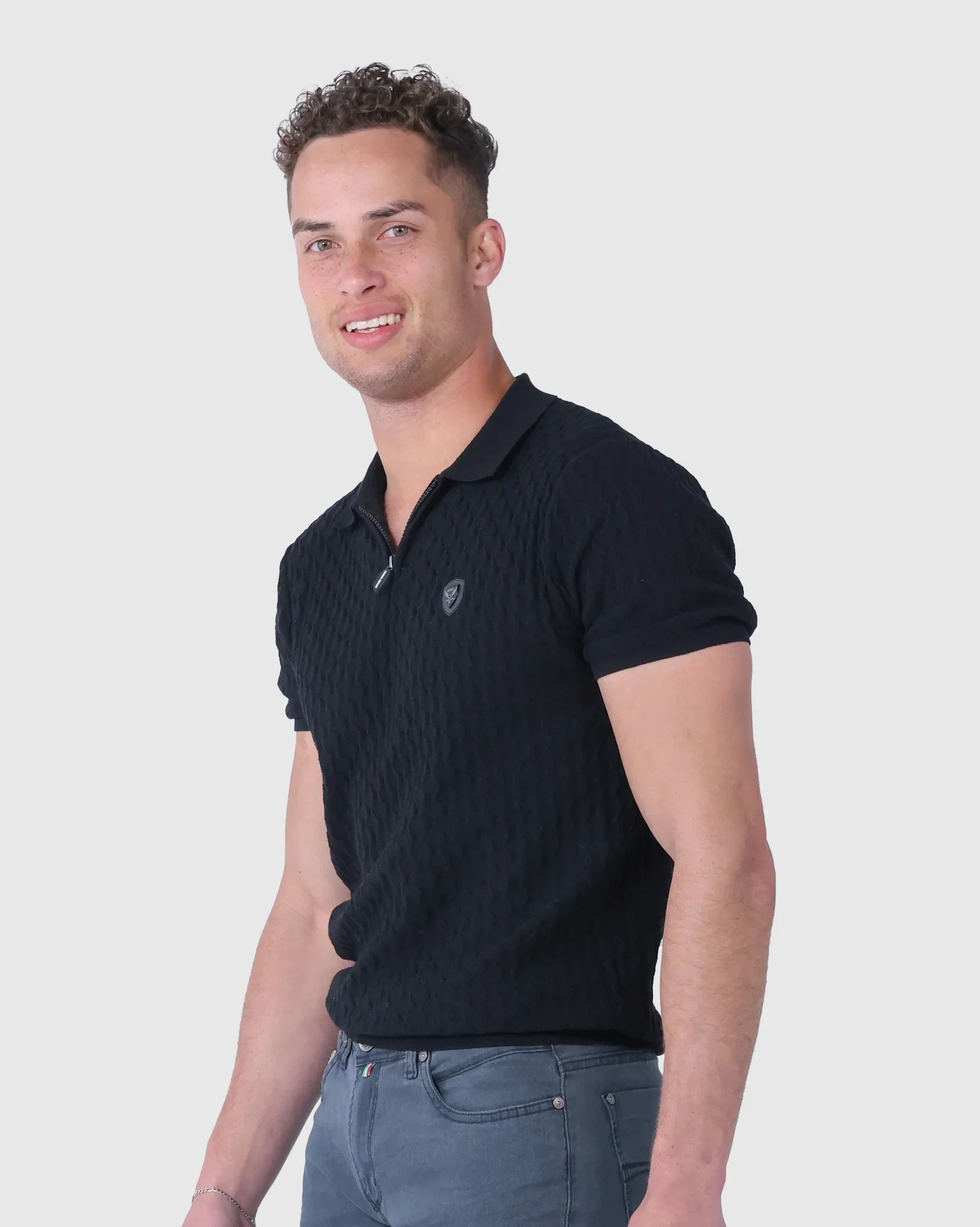 Mens De Niro - Zipper Golfer