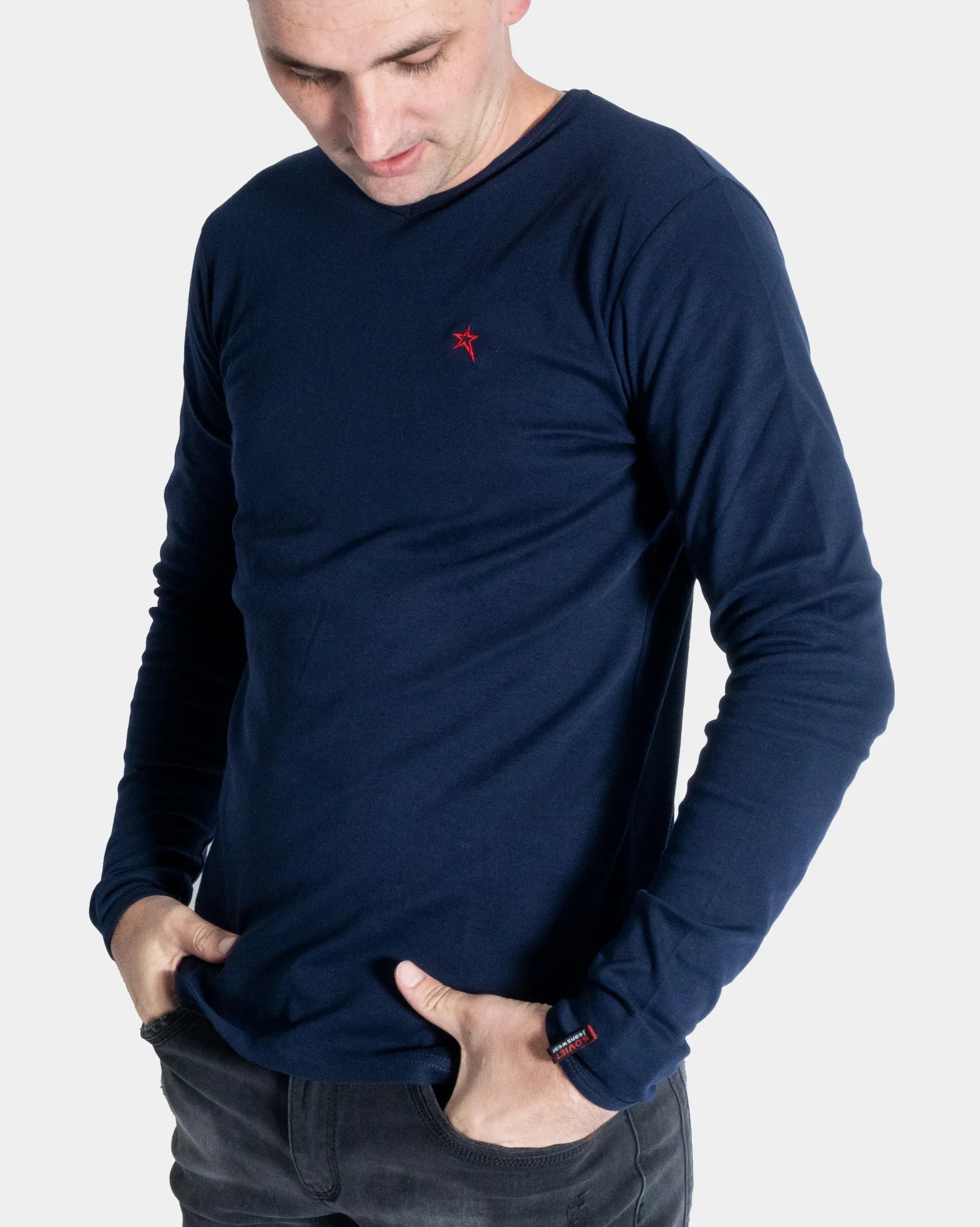 Mens Dust - Cotton Long Sleeve Tee