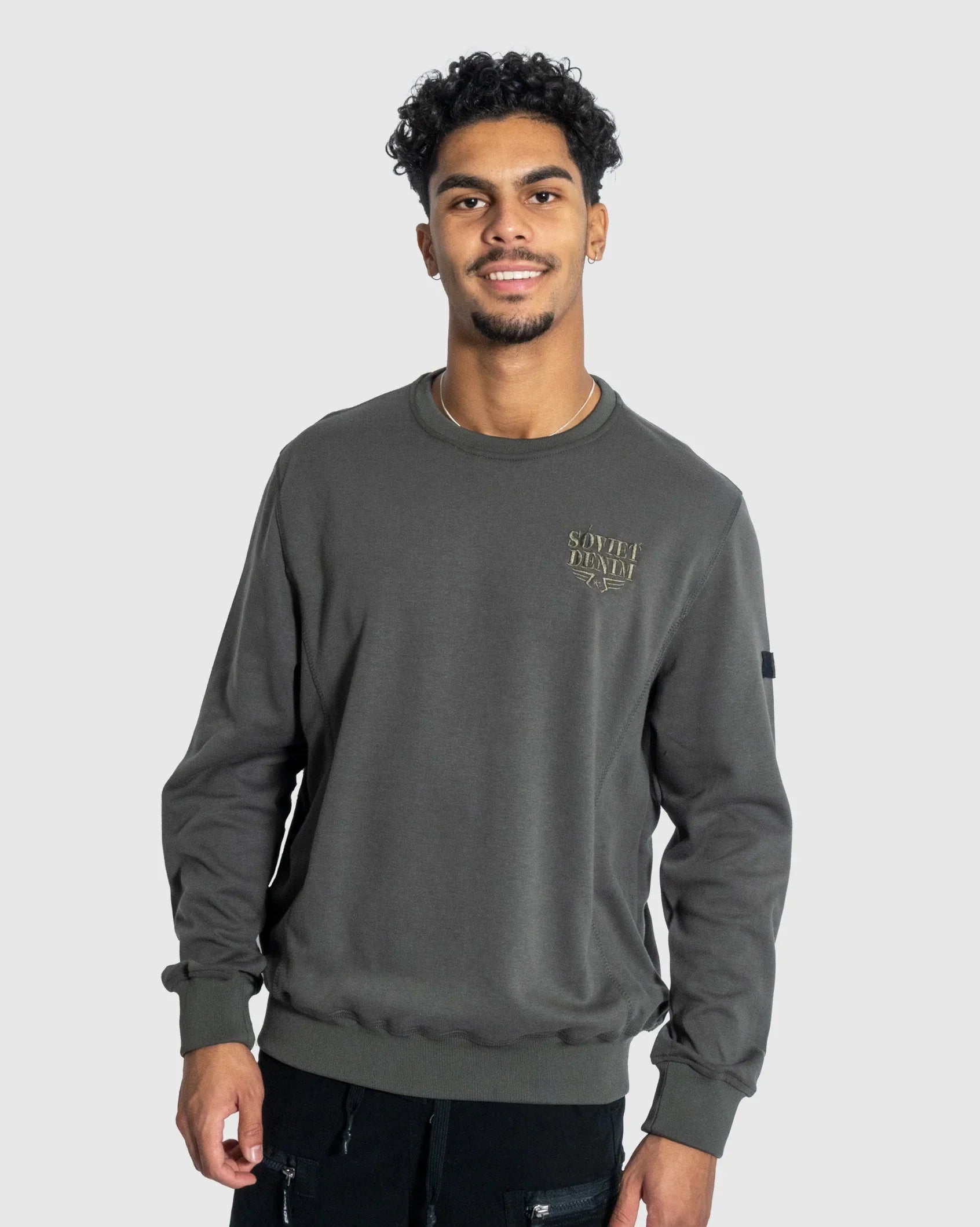 Mens Faucher - Crew Neck Sweat Top
