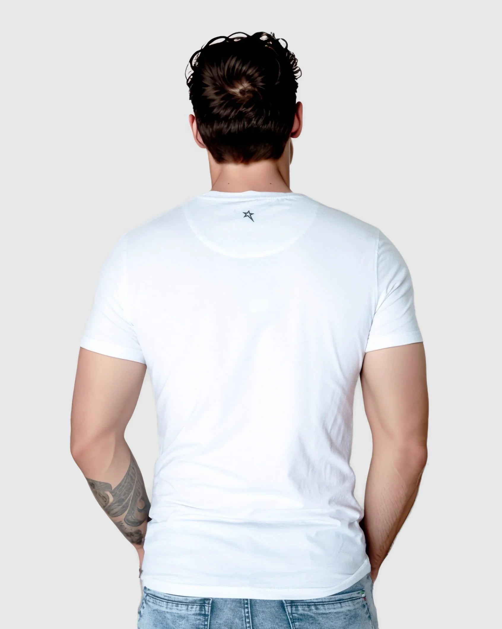 Mens Hacker - Embossed Logo T-Shirt
