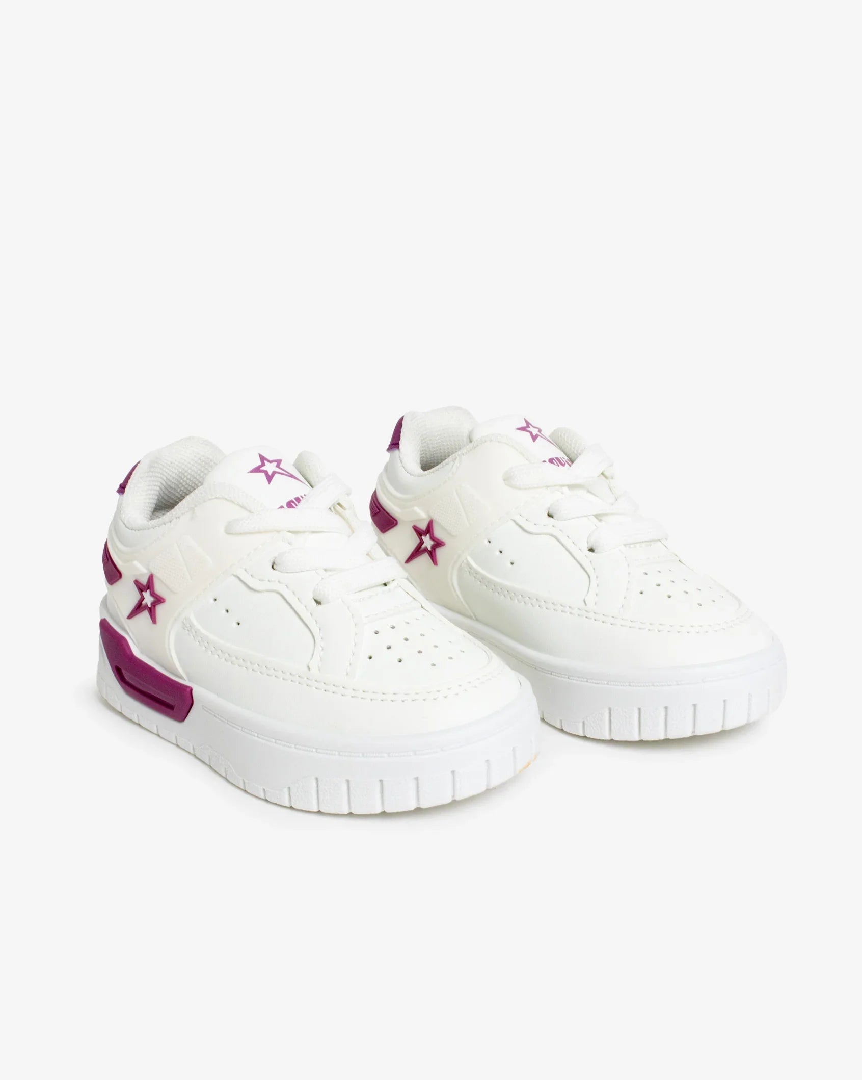 Infants Addison - Low Cut PU Sneaker - Soviet Denim