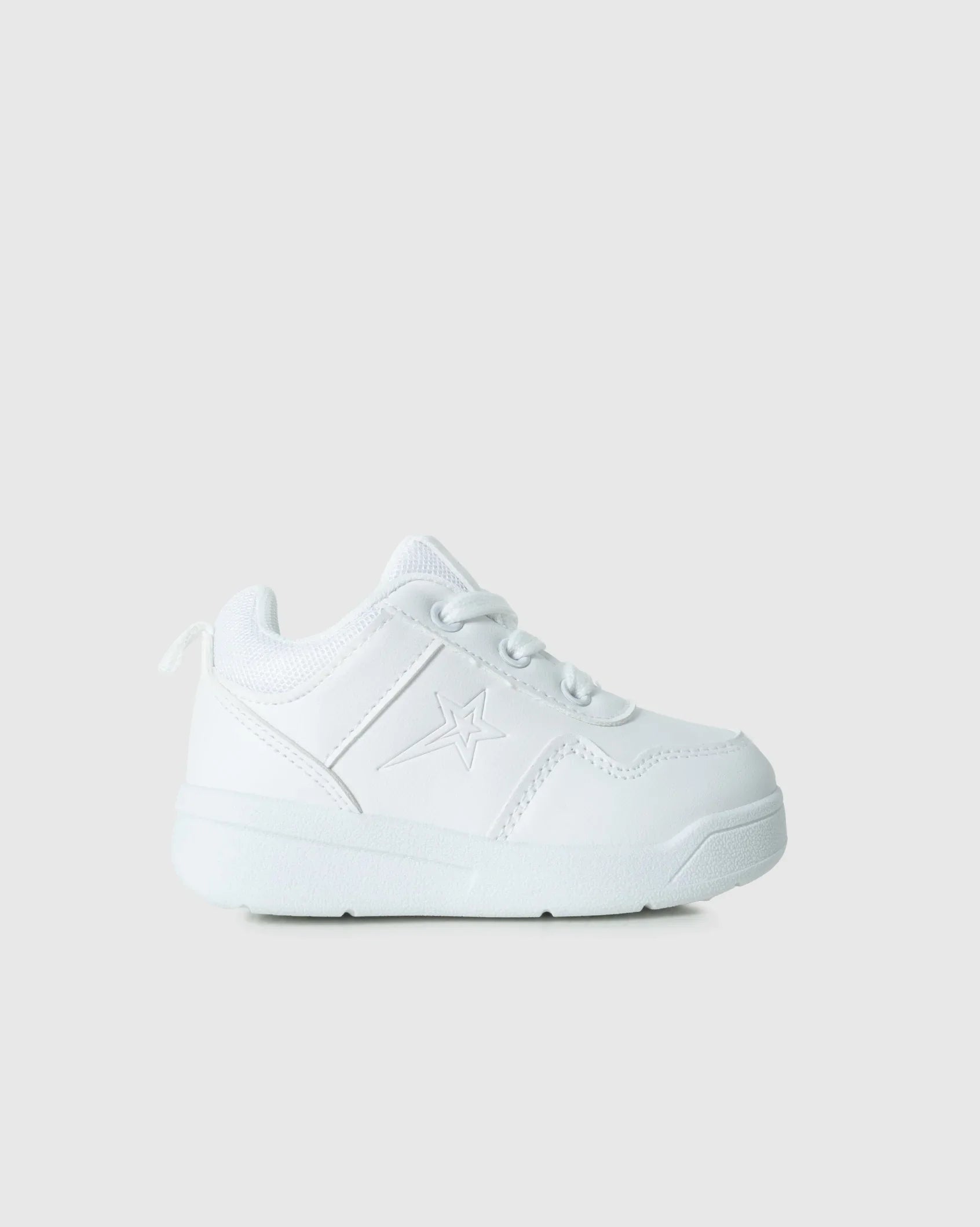 Infants Andy - PU Leather School Sneaker