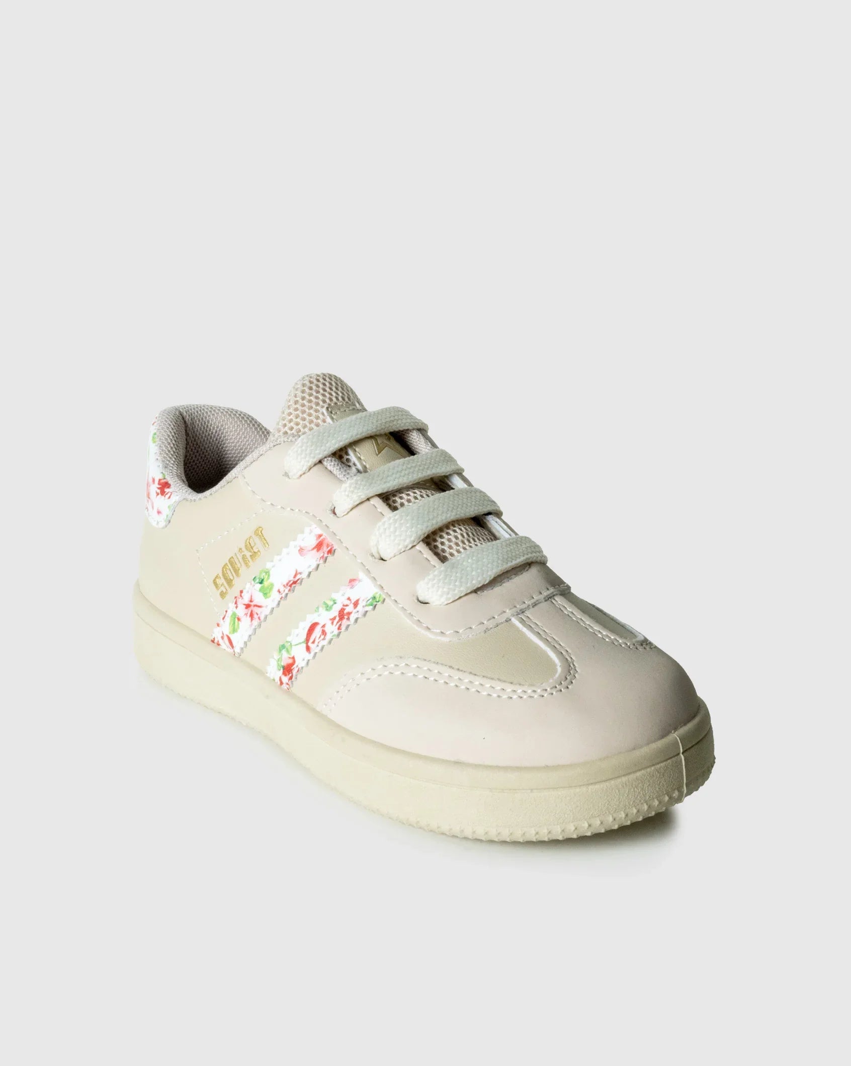 Infants Isla - Low Cut PU Sneaker - Soviet Denim