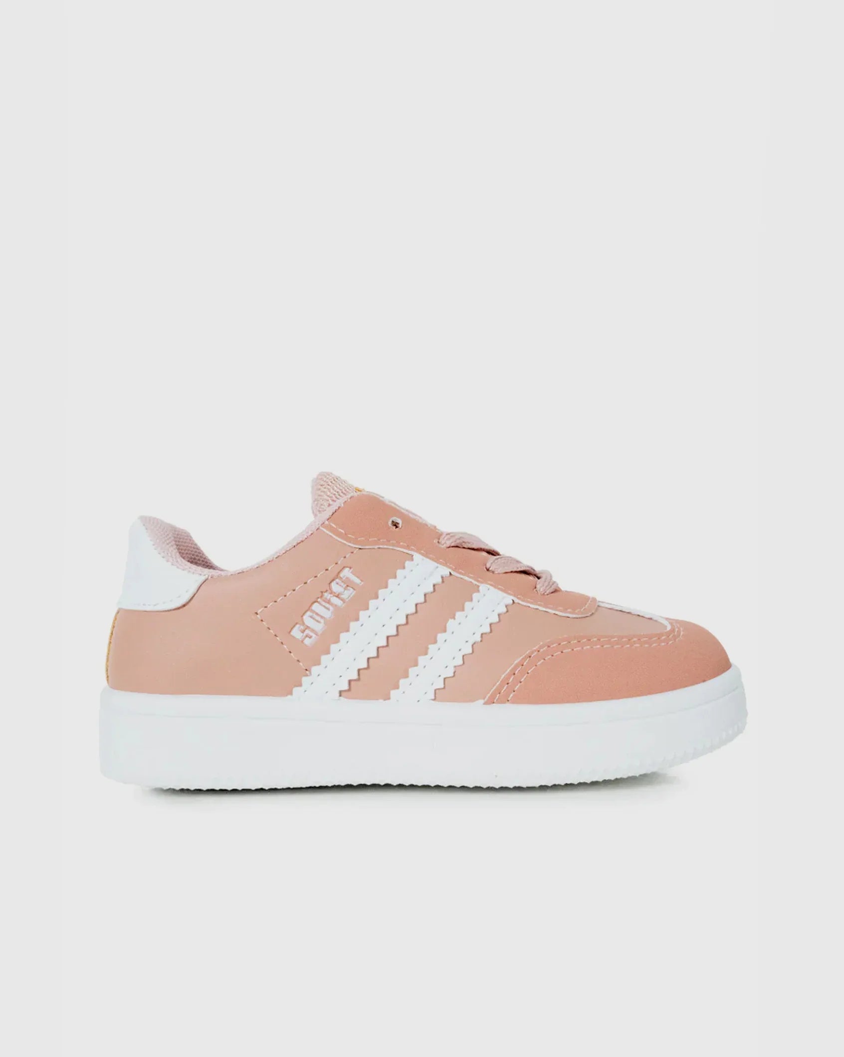 Infants Isla - Low Cut PU Sneaker - Soviet Denim