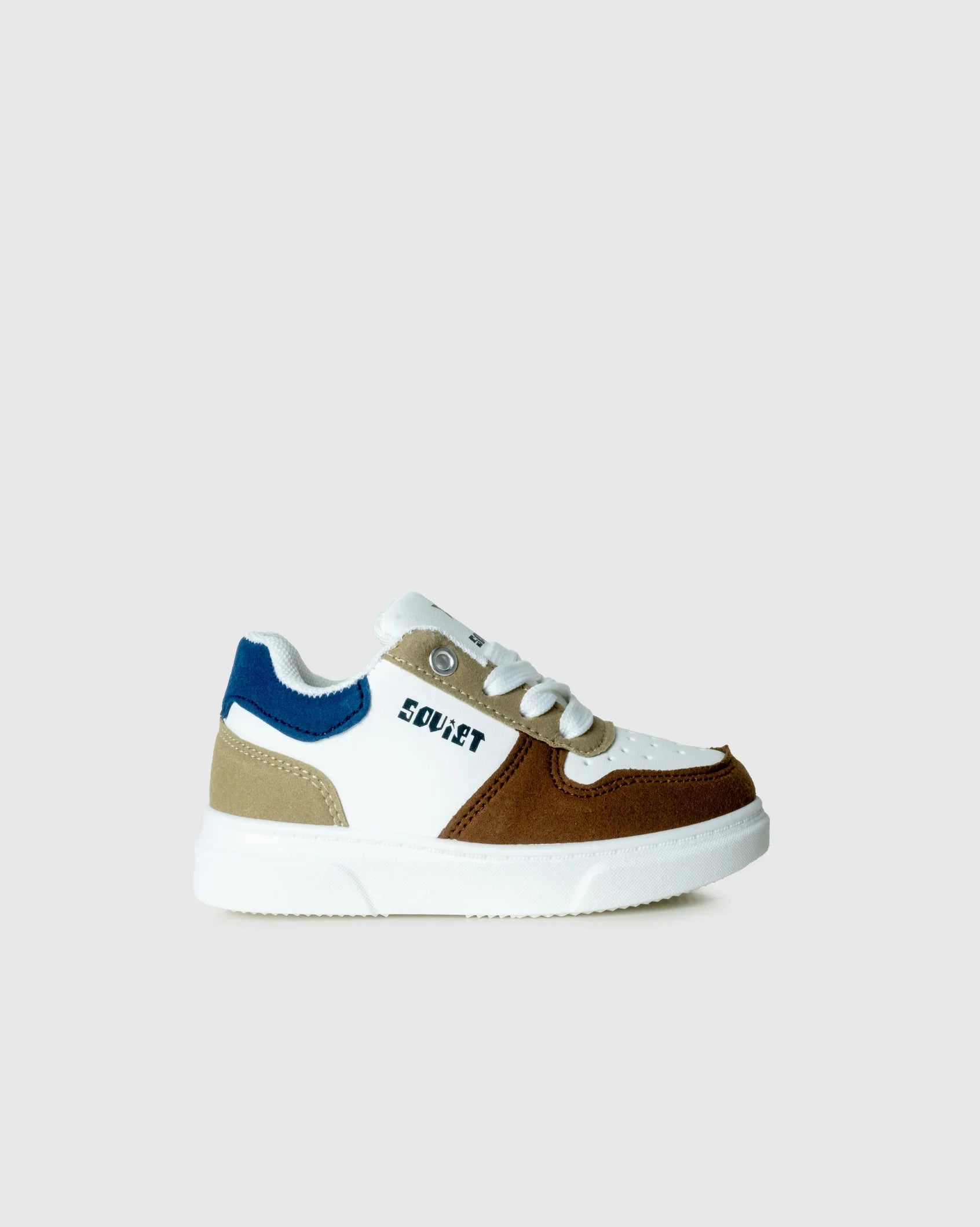 Infants Society - Fun Mixed Media PU Sneaker 2