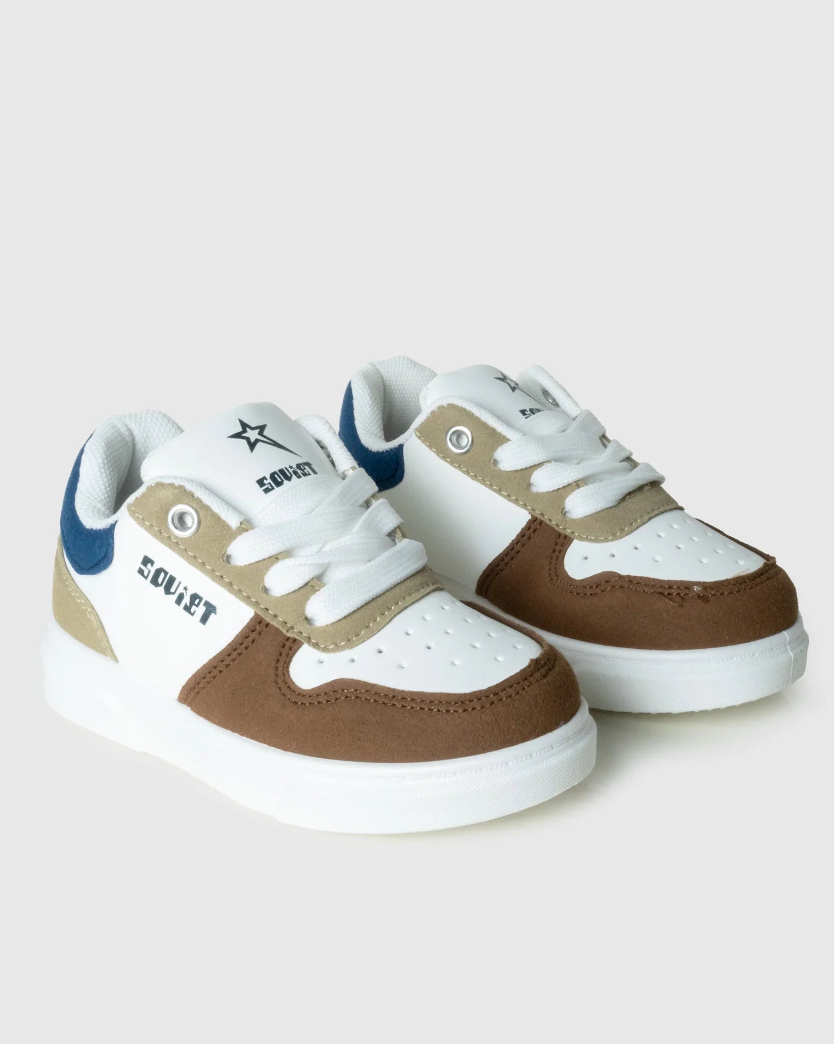 Infants Society - Fun Mixed Media PU Sneaker 2