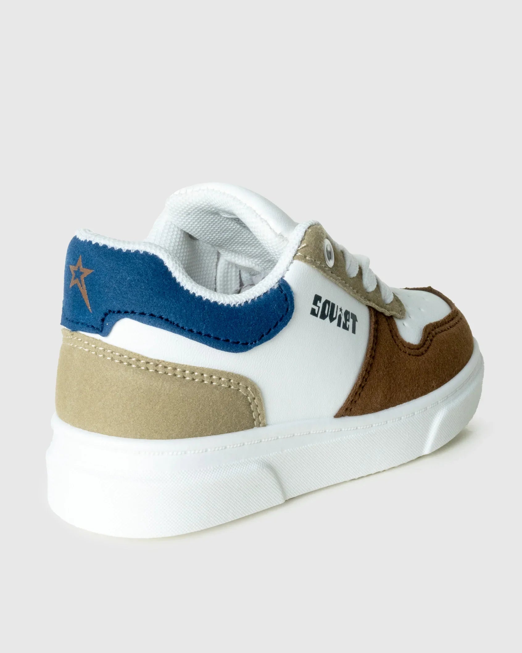 Infants Society - Fun Mixed Media PU Sneaker 2