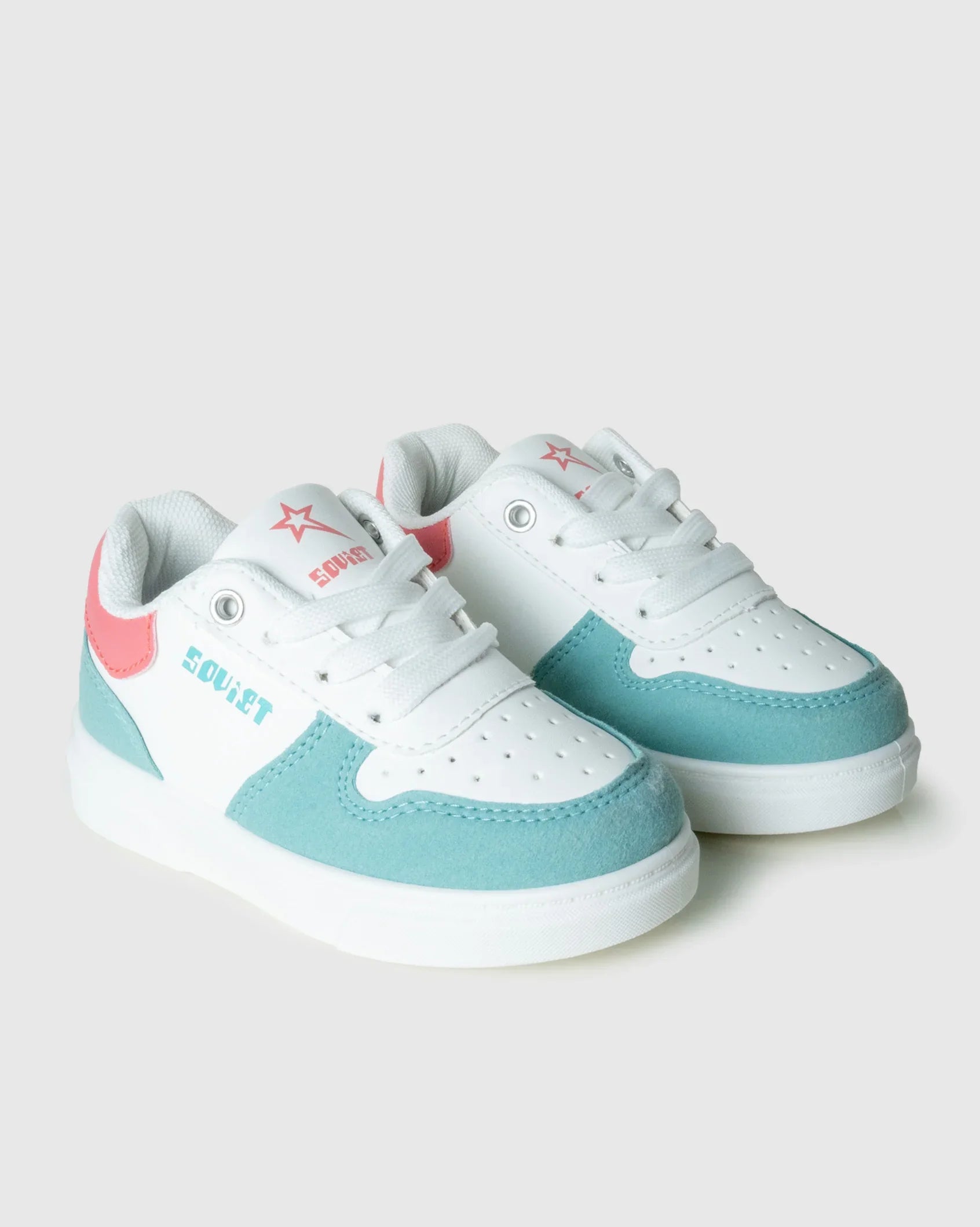 Infants Society - Fun Mixed Media PU Sneaker 2