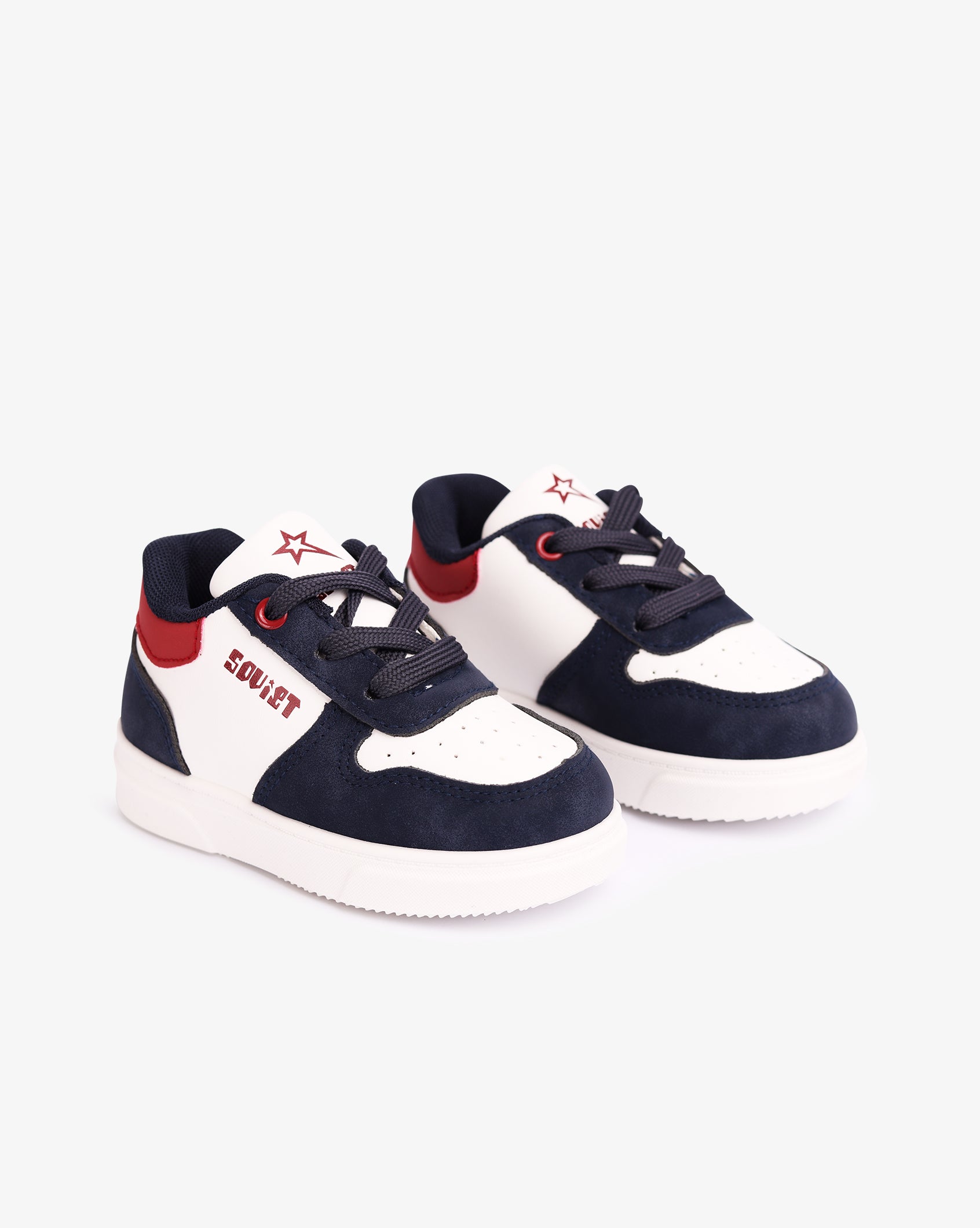 Infants Society - Fun Mixed Media PU Sneaker 2