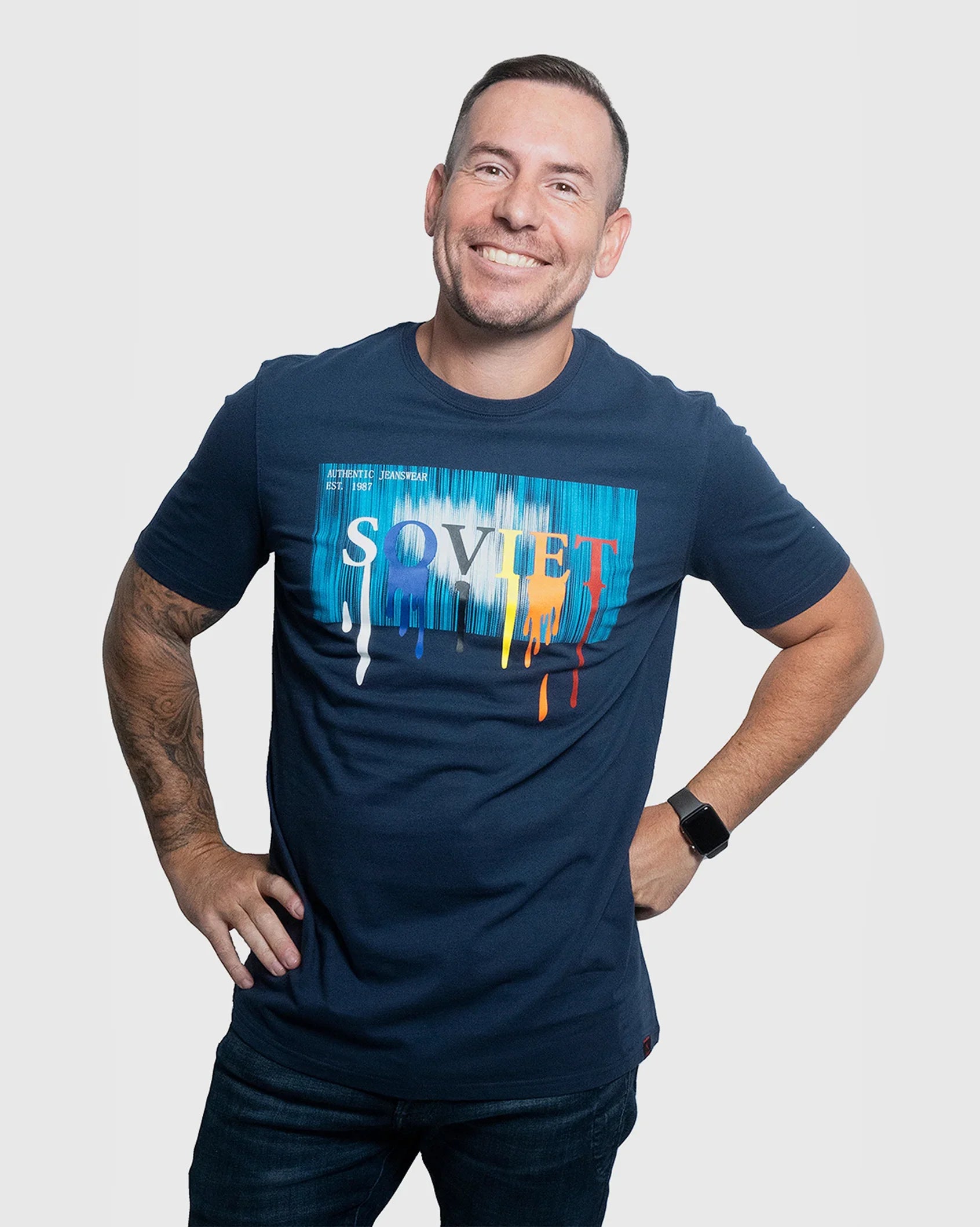 Mens Jarvis - Cotton Graphic Tee