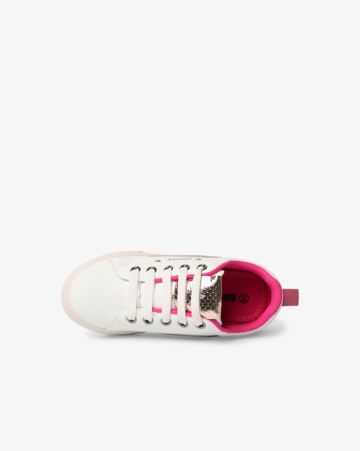 Kids Coco Blanco - Low Cut Casual Lace Up Sneaker