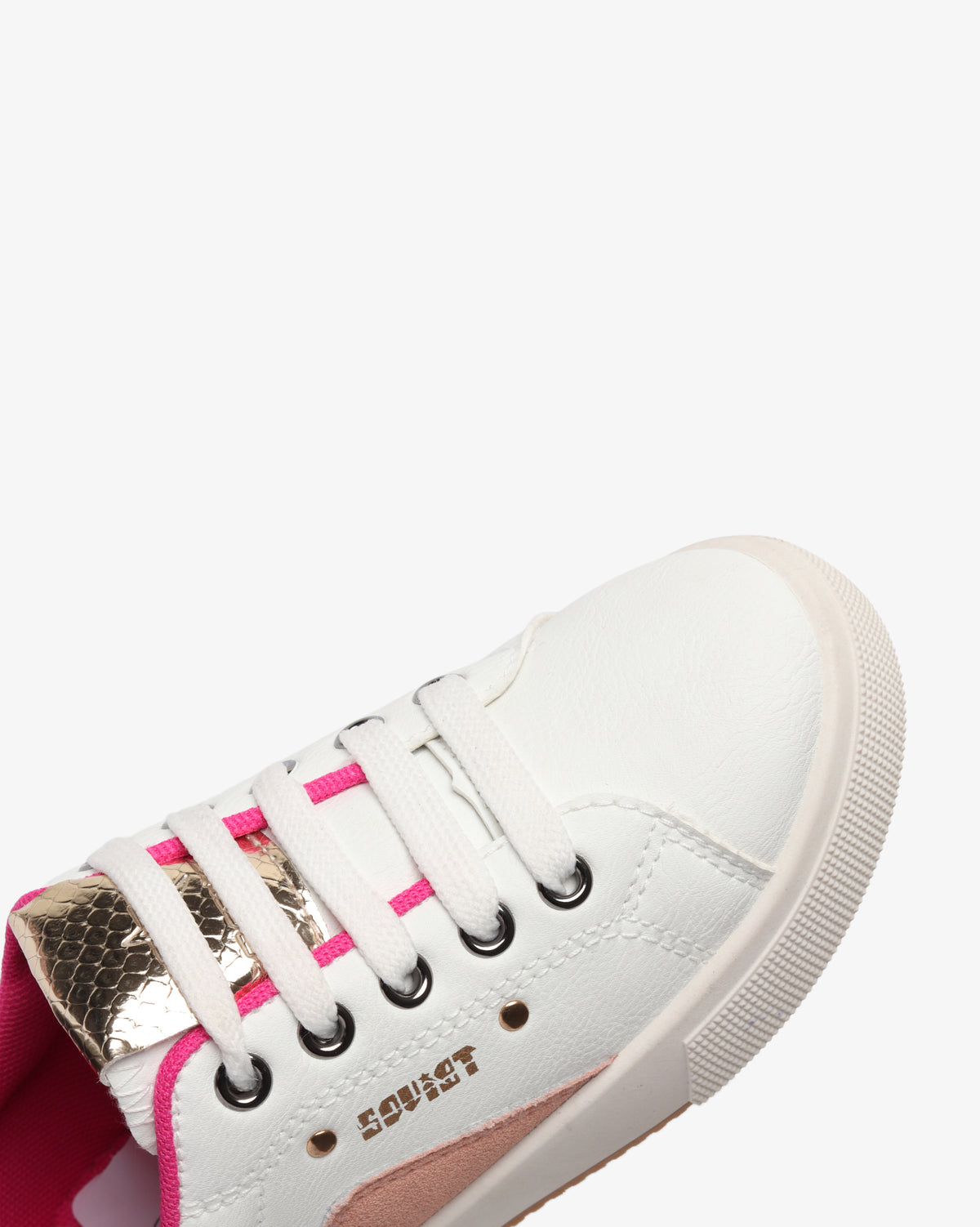 Kids Coco Blanco - Low Cut Casual Lace Up Sneaker