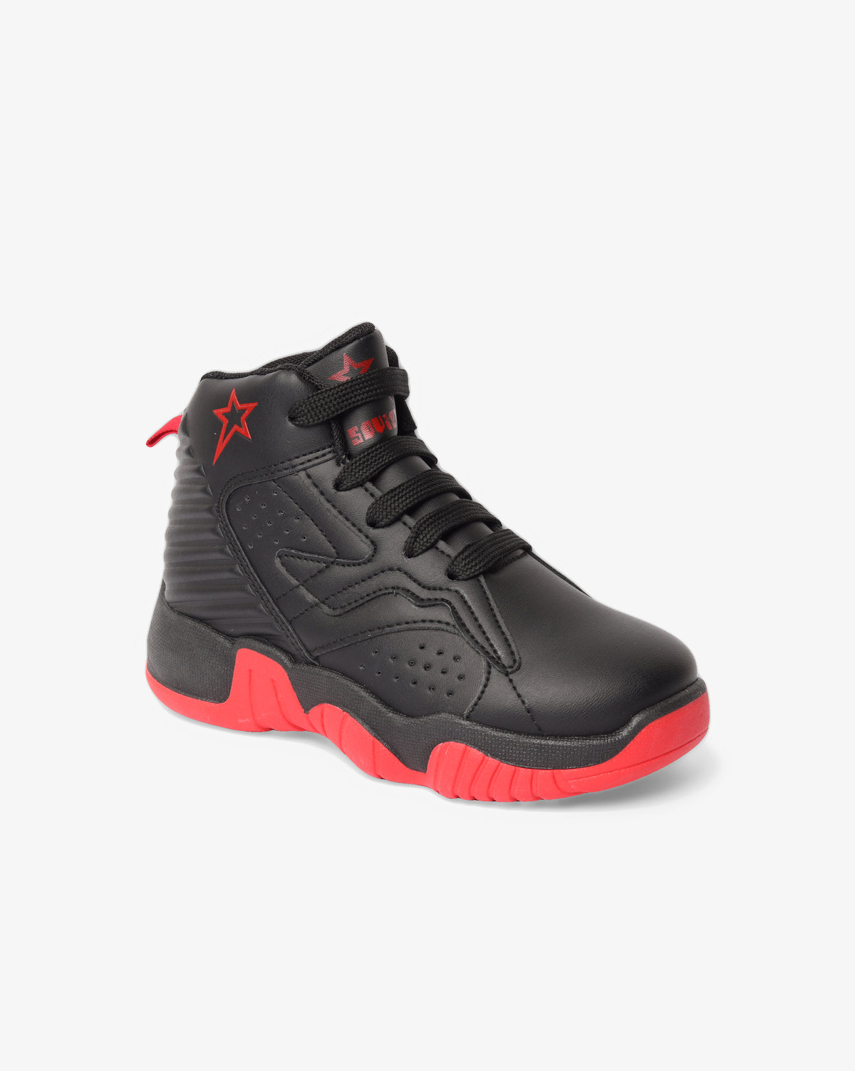 Kids Damien - Hi Cut PU Sneaker