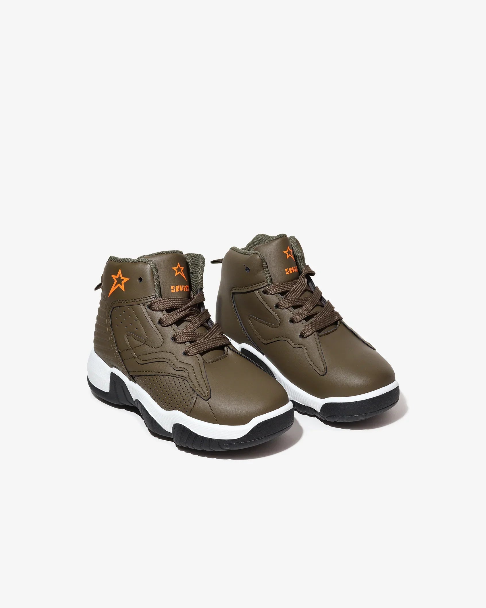 Kids Damien - Hi Cut PU Sneaker