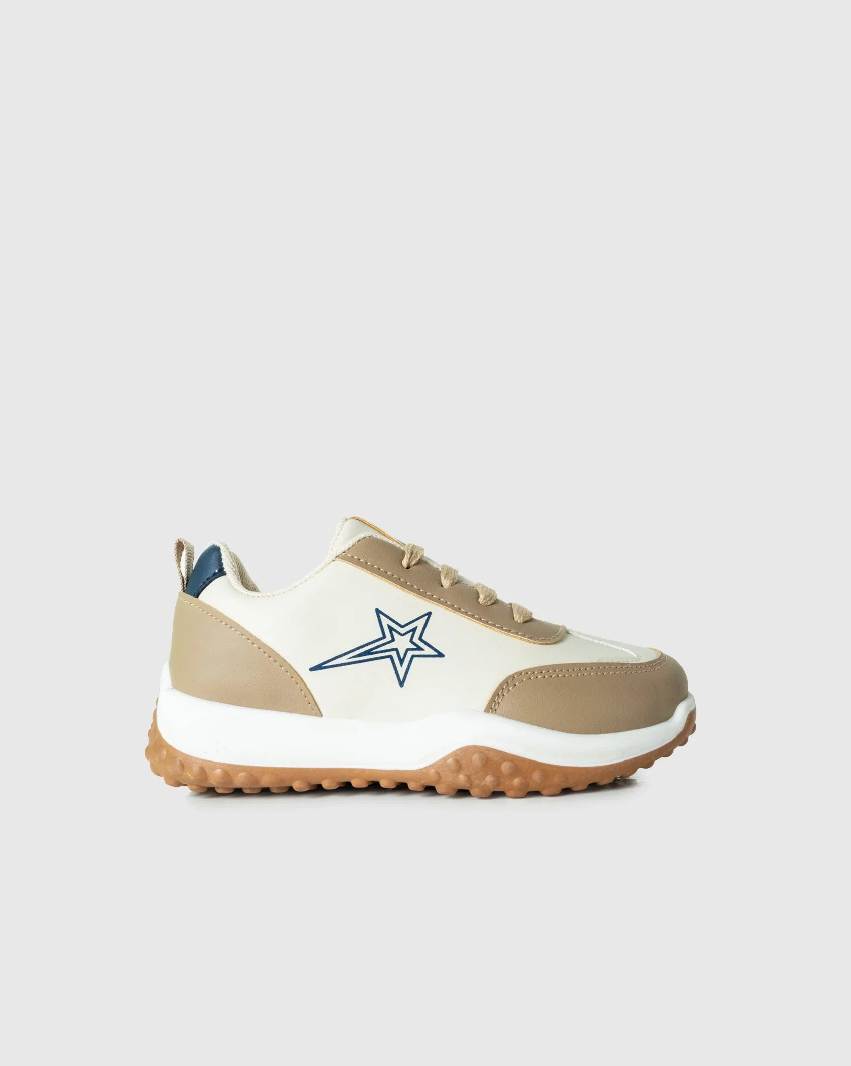 Kids Gray - Low Cut PU Sneaker