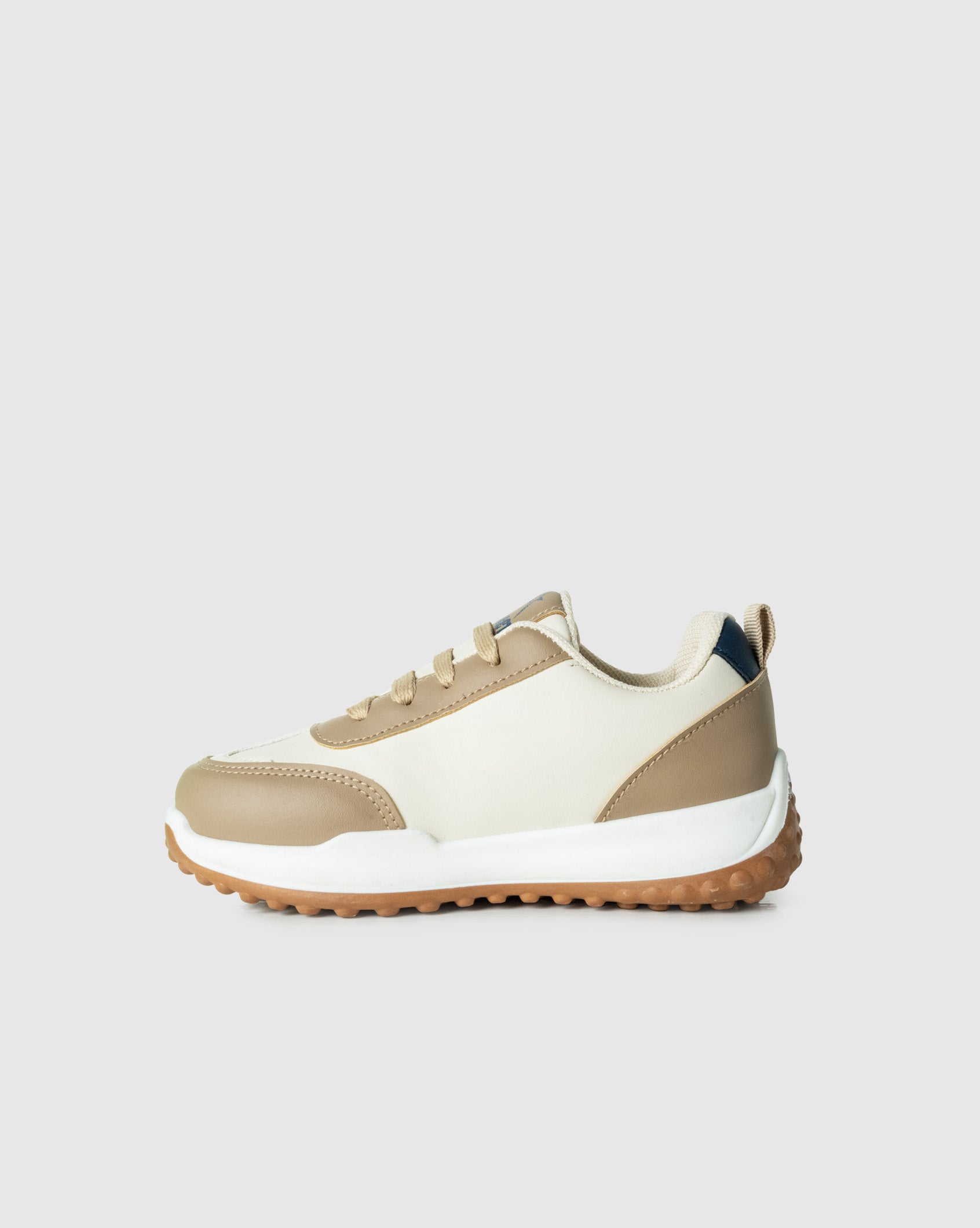 Kids Gray - Low Cut PU Sneaker