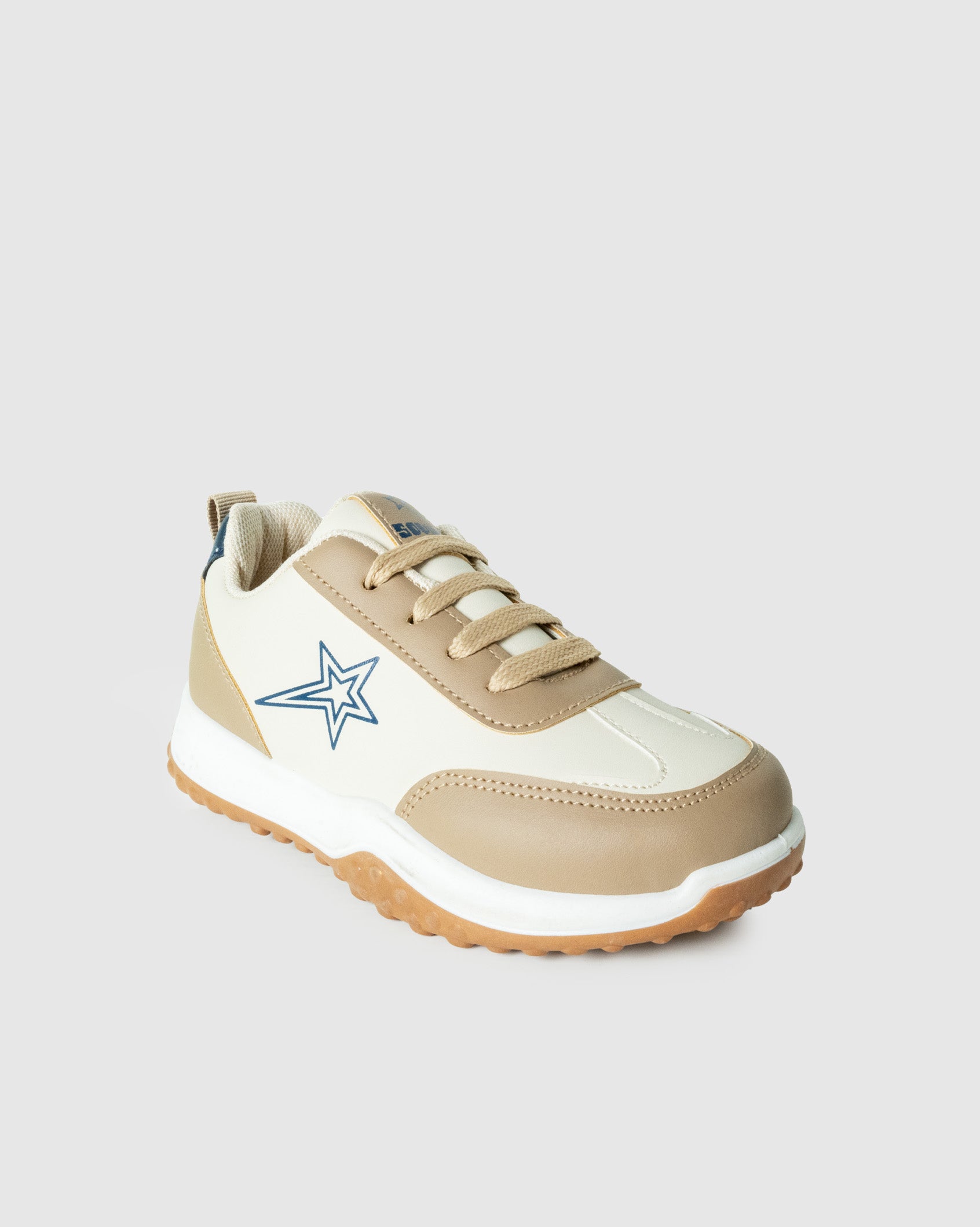 Kids Gray - Low Cut PU Sneaker