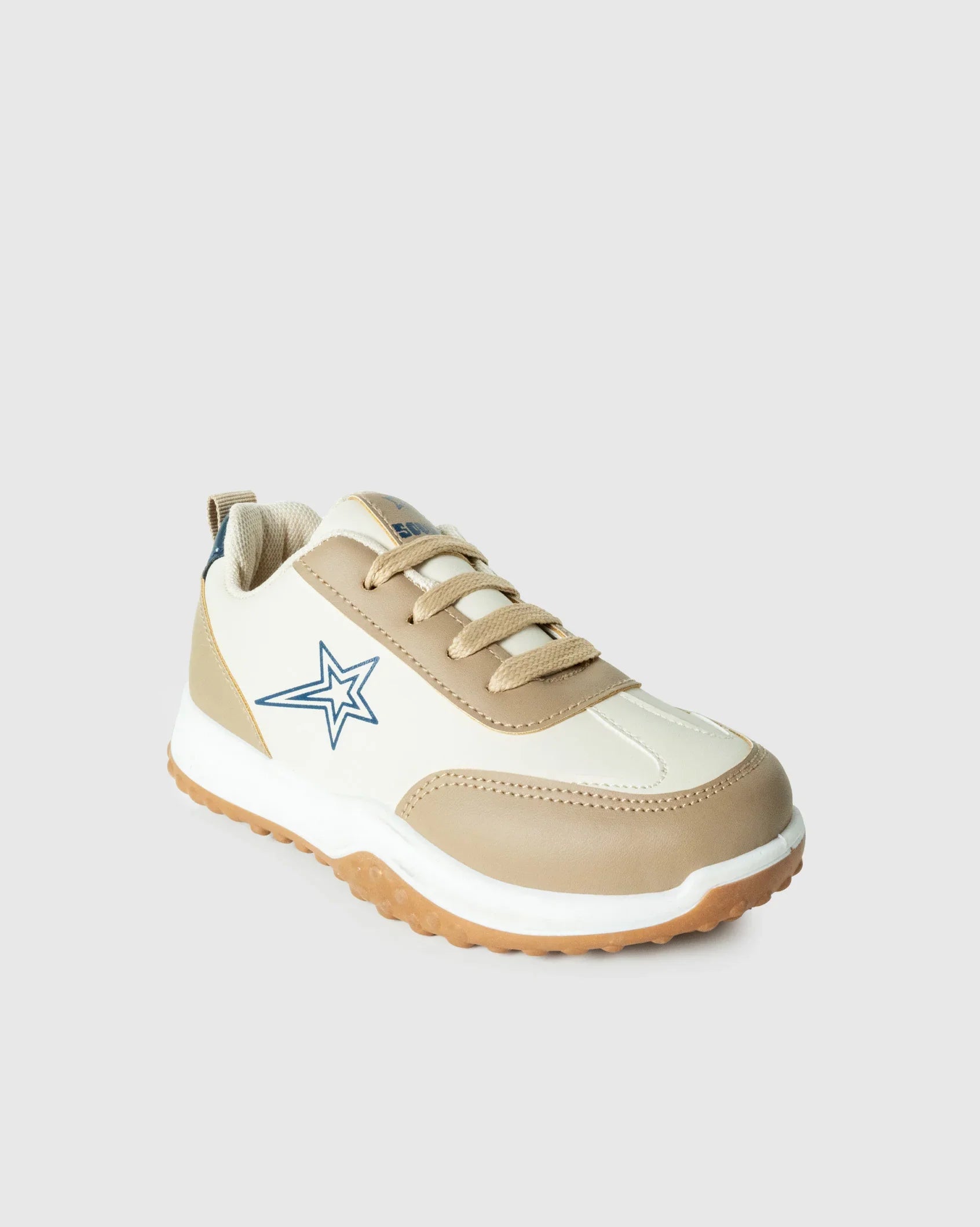 Kids Gray - Low Cut PU Sneaker