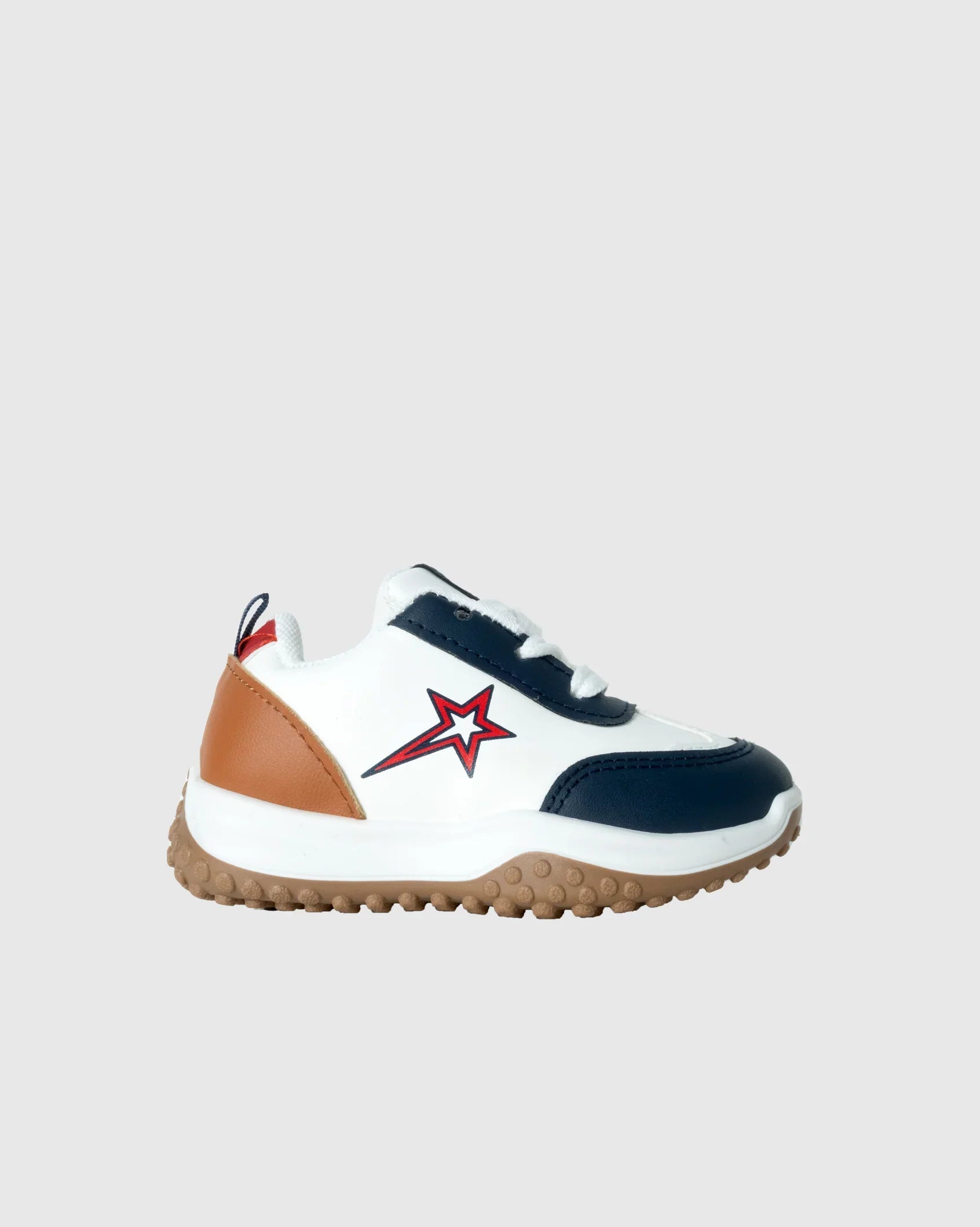 Kids Gray - Low Cut PU Sneaker