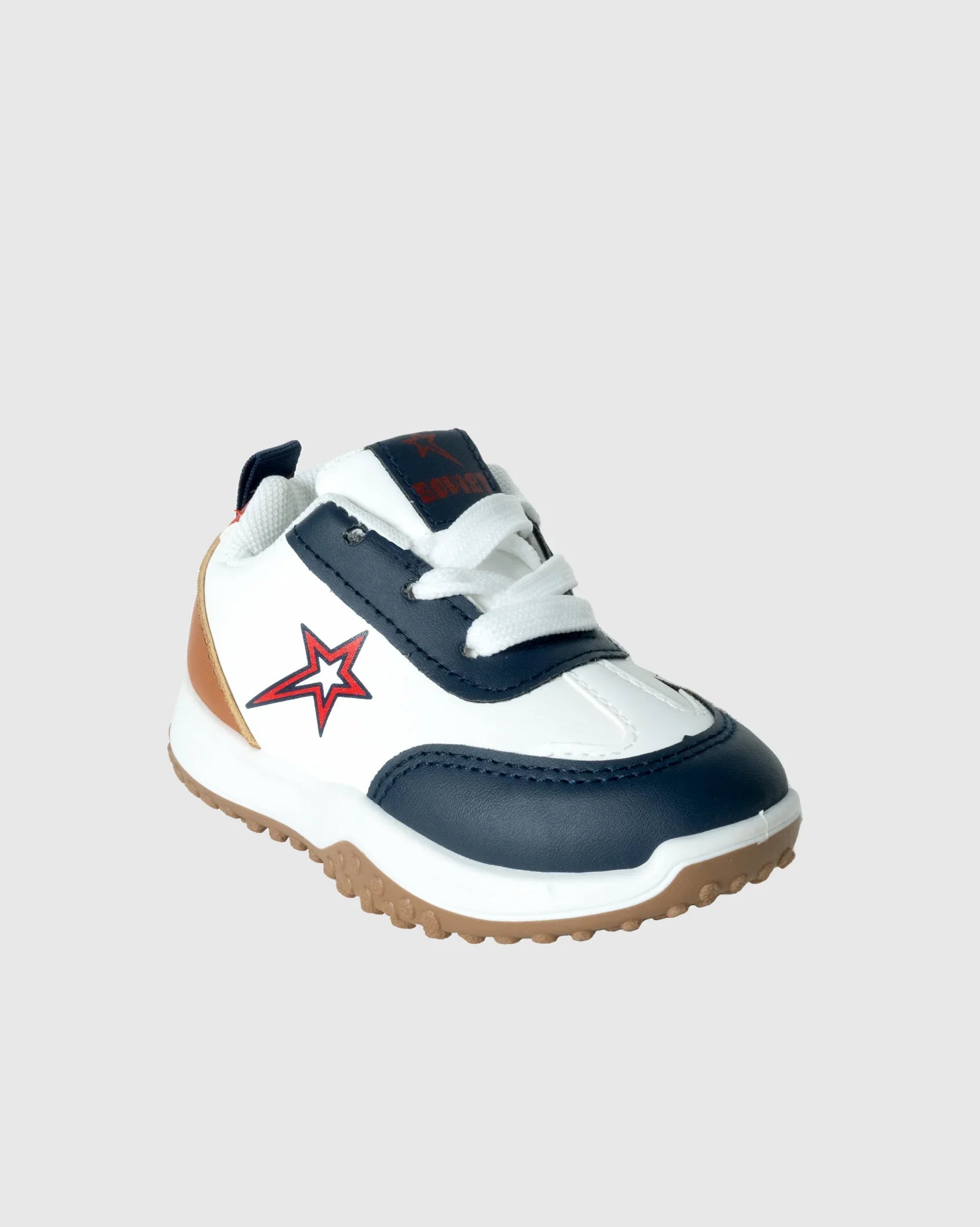 Kids Gray - Low Cut PU Sneaker