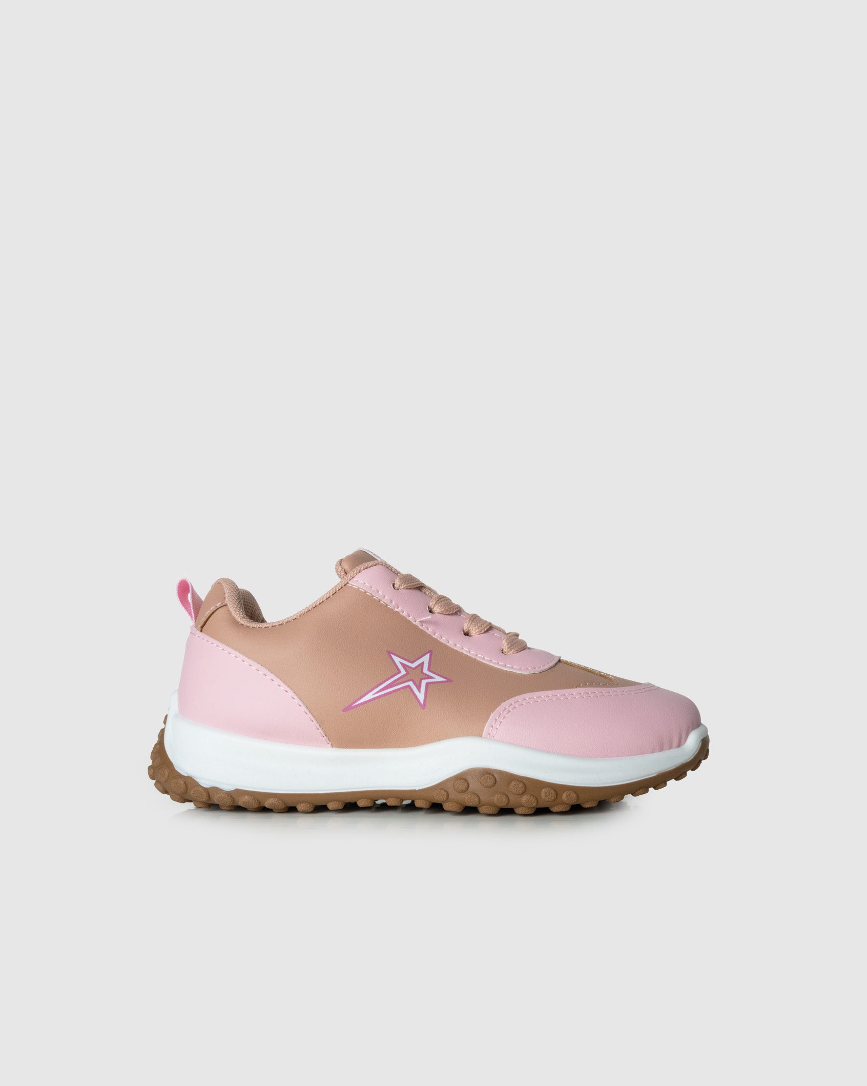 Kids Gray - Low Cut PU Sneaker