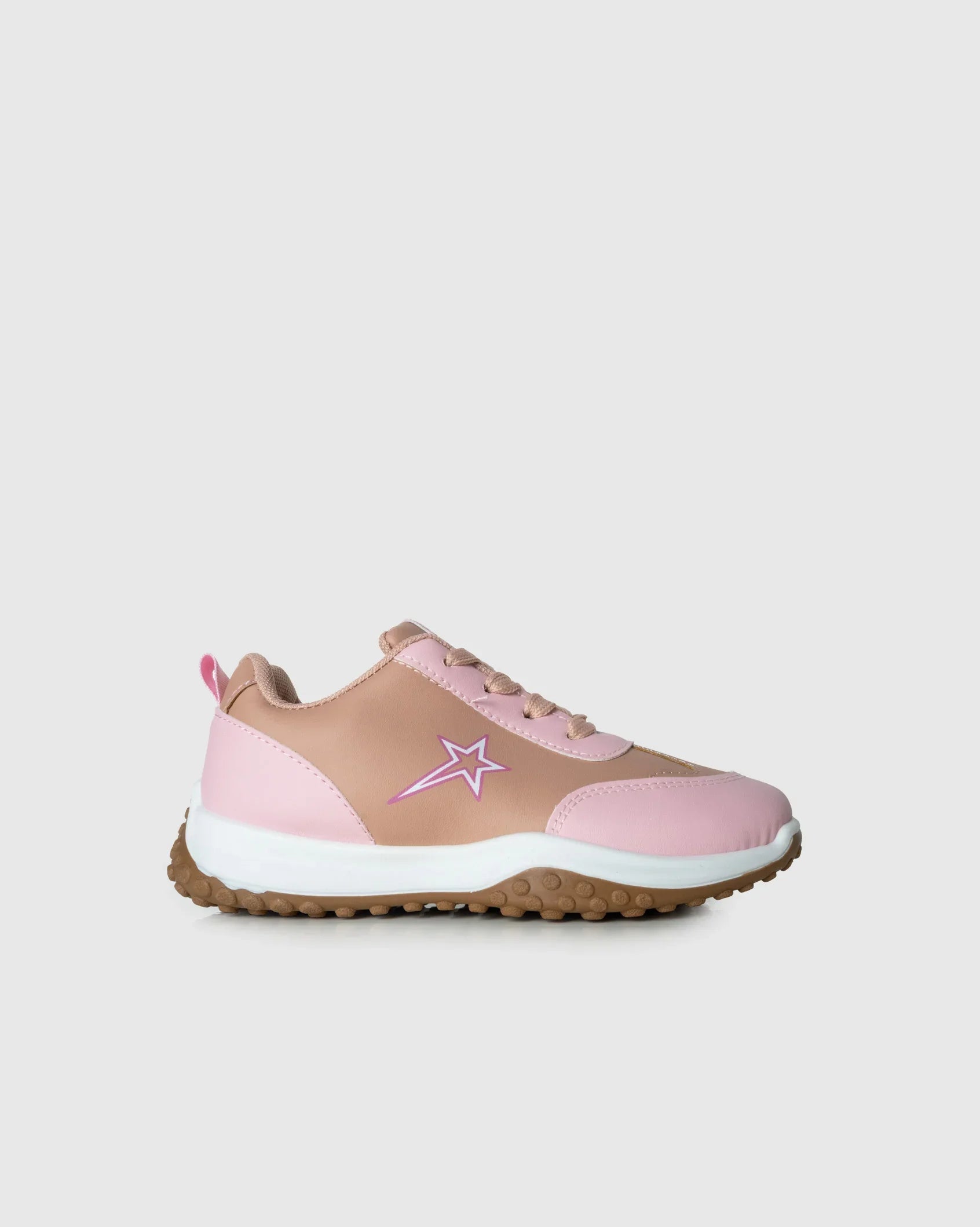 Kids Gray - Low Cut PU Sneaker