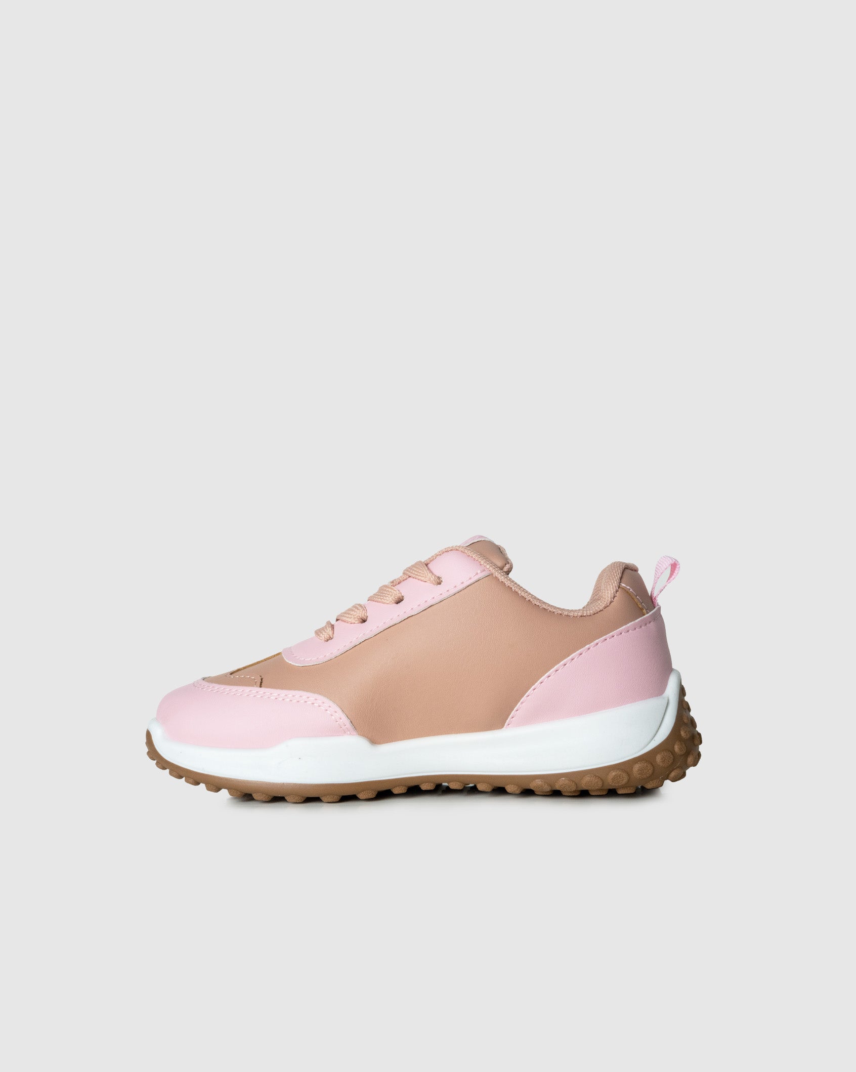 Kids Gray - Low Cut PU Sneaker
