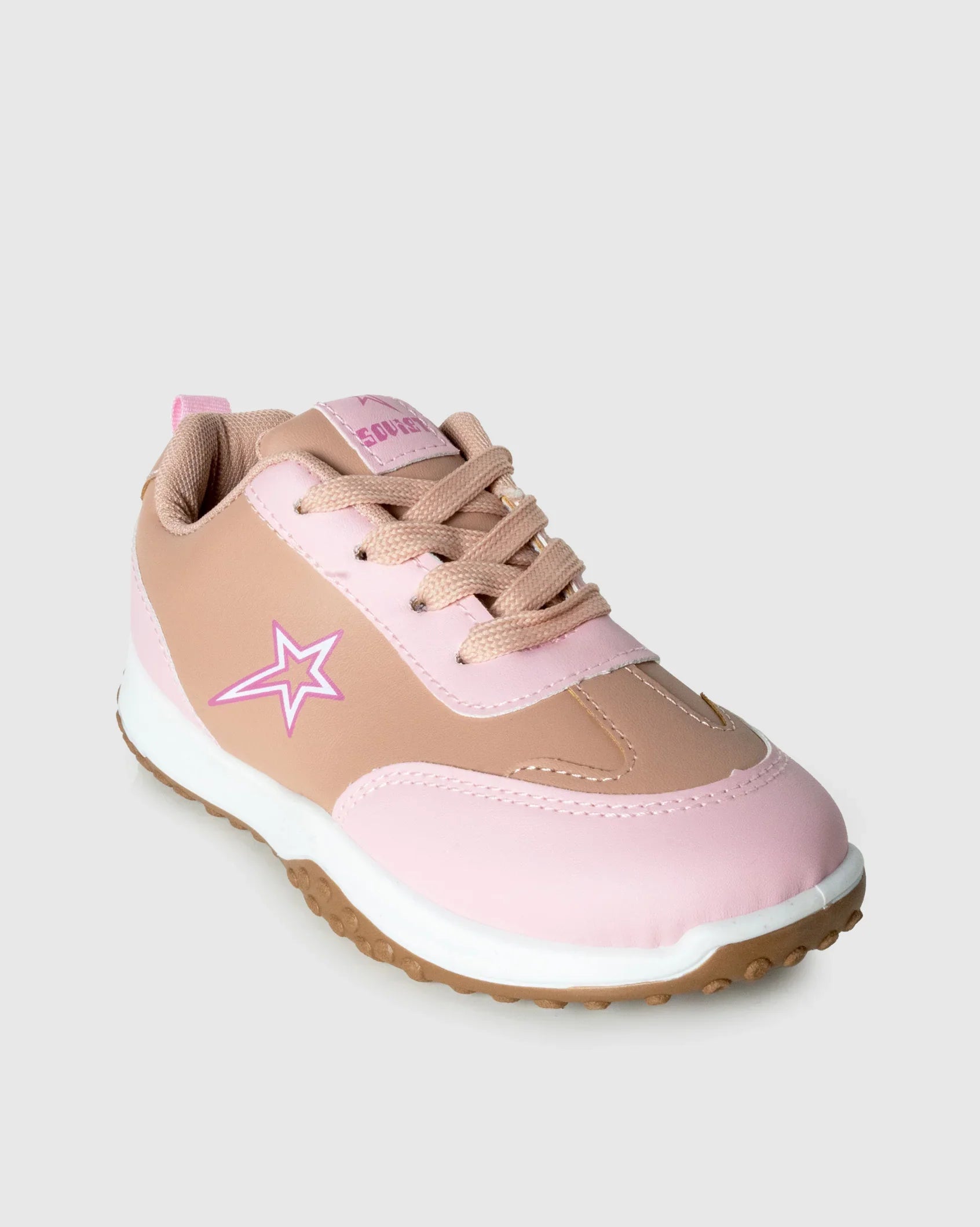 Kids Gray - Low Cut PU Sneaker