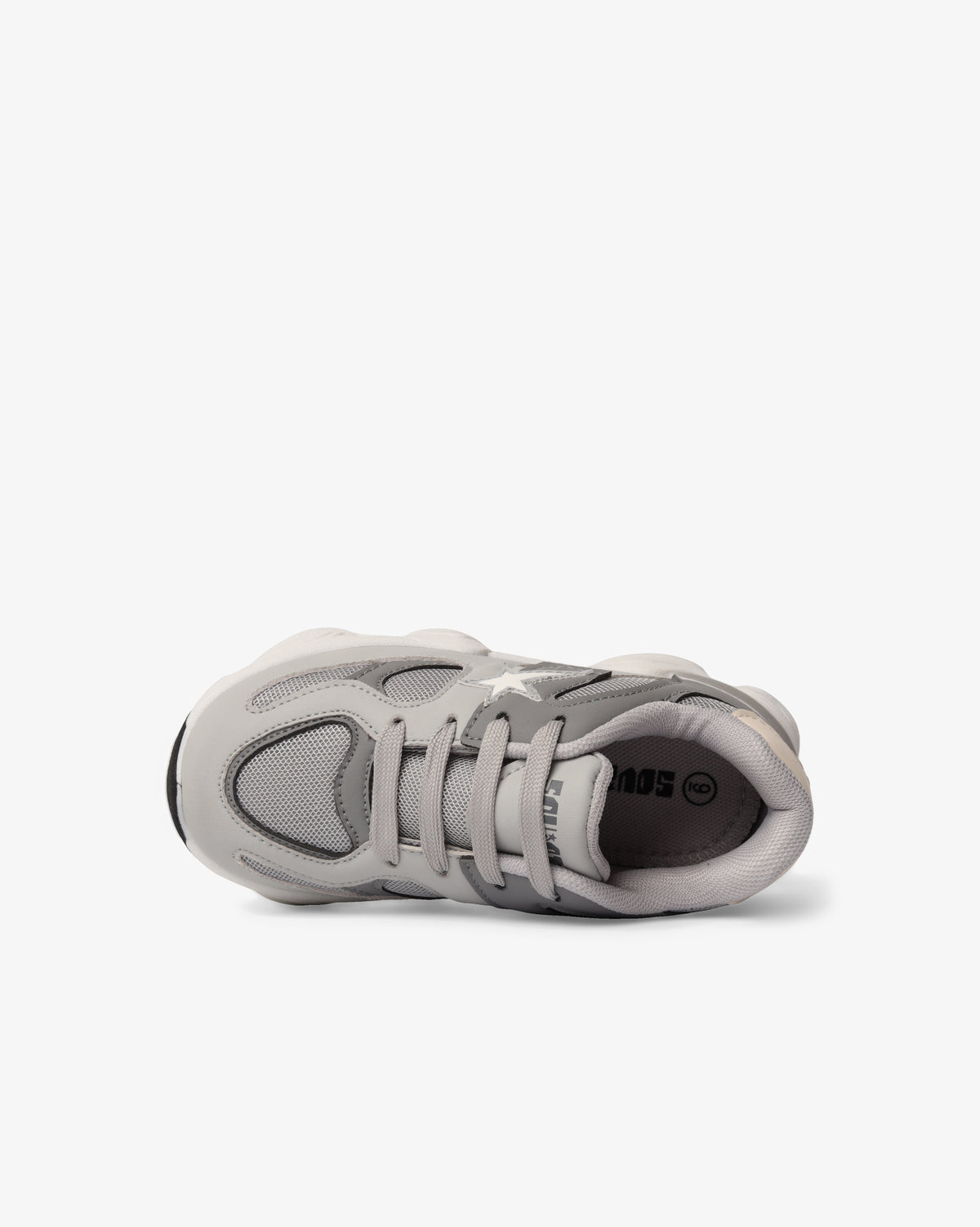 Kids Hudson - Low Cut Mixed Media Chunky Sneaker